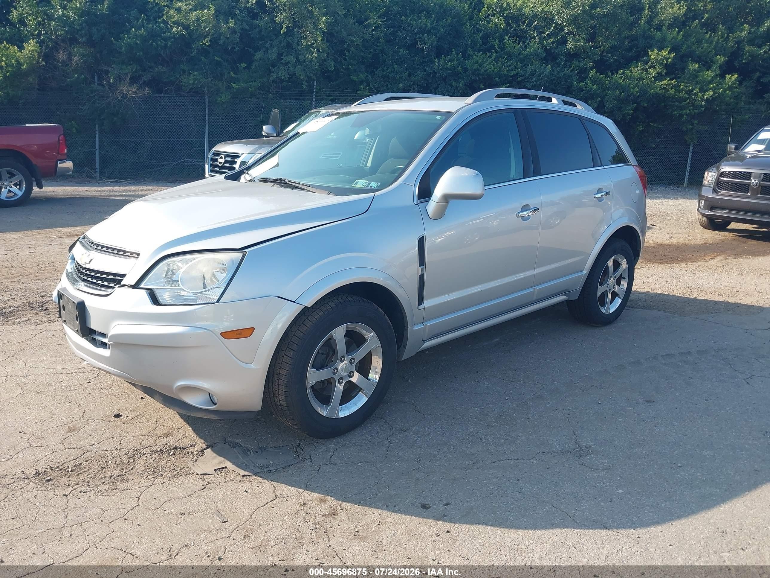 2014 Chevrolet Captiva Sport Fleet Lt Silver vin: 3GNAL3EK5ES520967