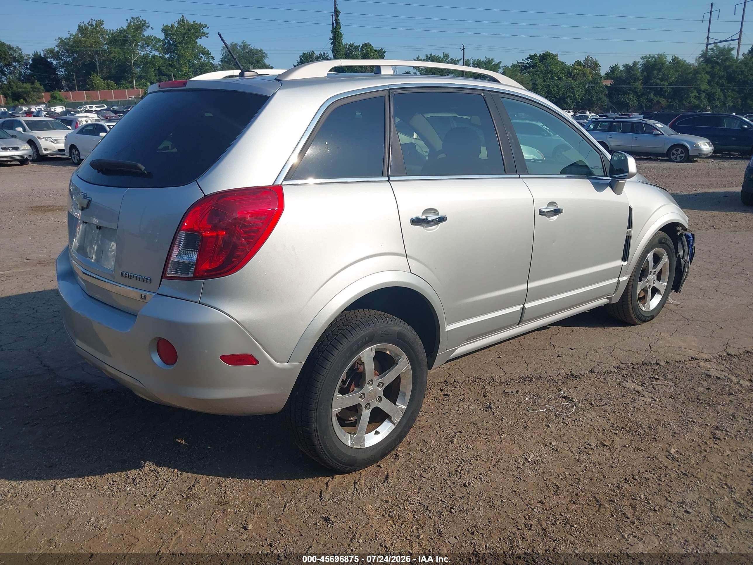 2014 Chevrolet Captiva Sport Fleet Lt Silver vin: 3GNAL3EK5ES520967