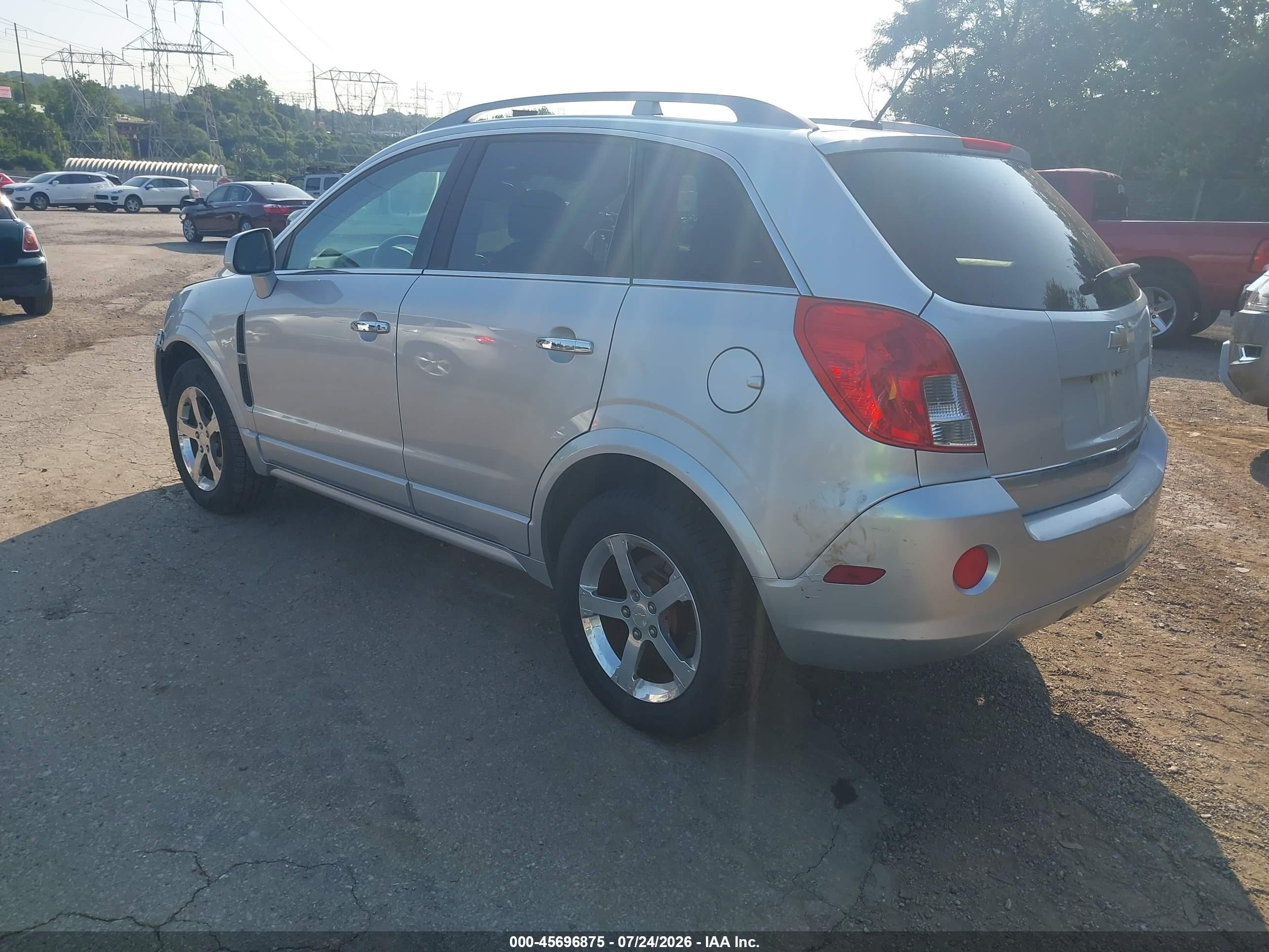 2014 Chevrolet Captiva Sport Fleet Lt Silver vin: 3GNAL3EK5ES520967