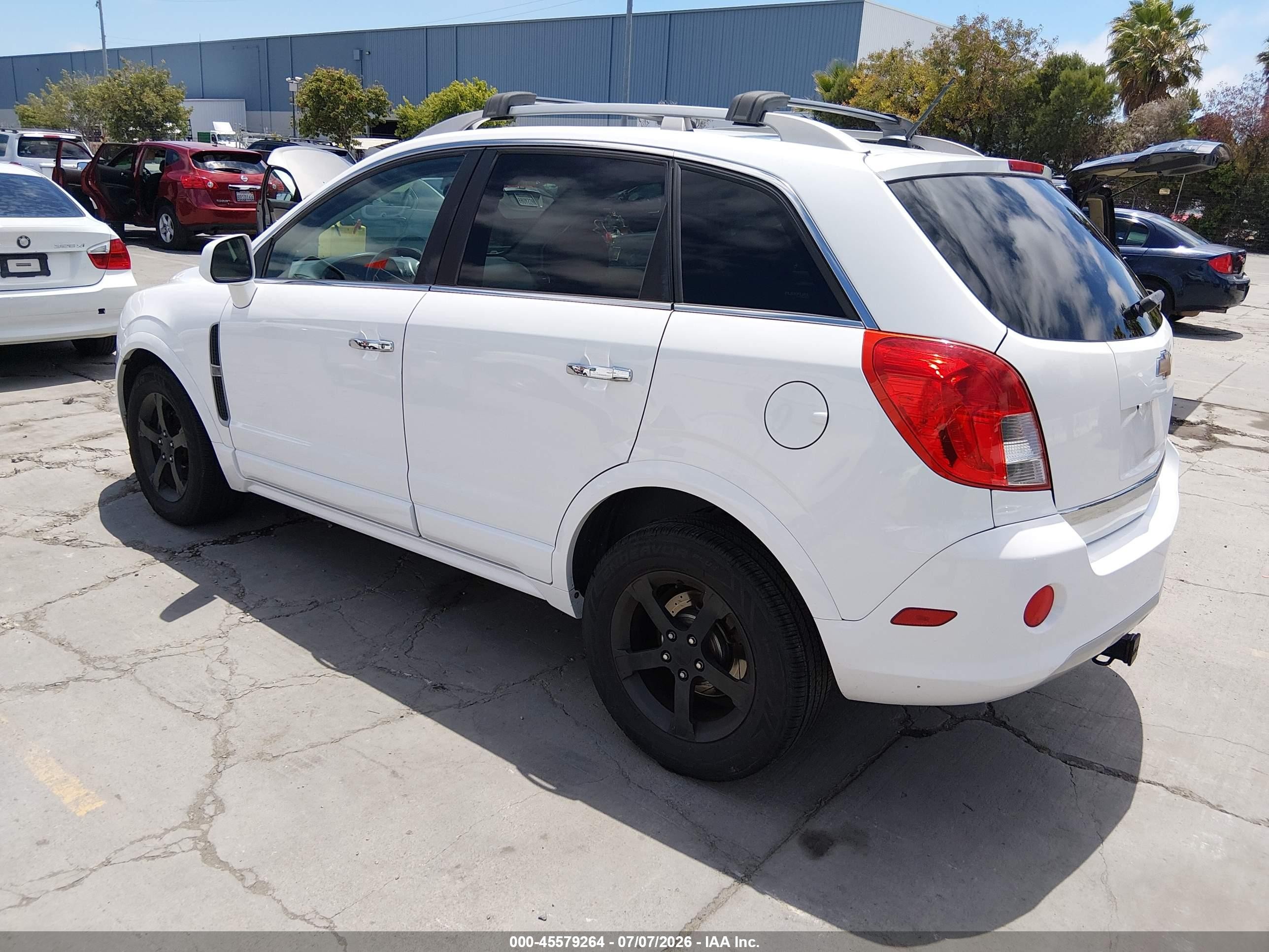 2014 Chevrolet Captiva Sport Fleet Lt White vin: 3GNAL3EK5ES537350