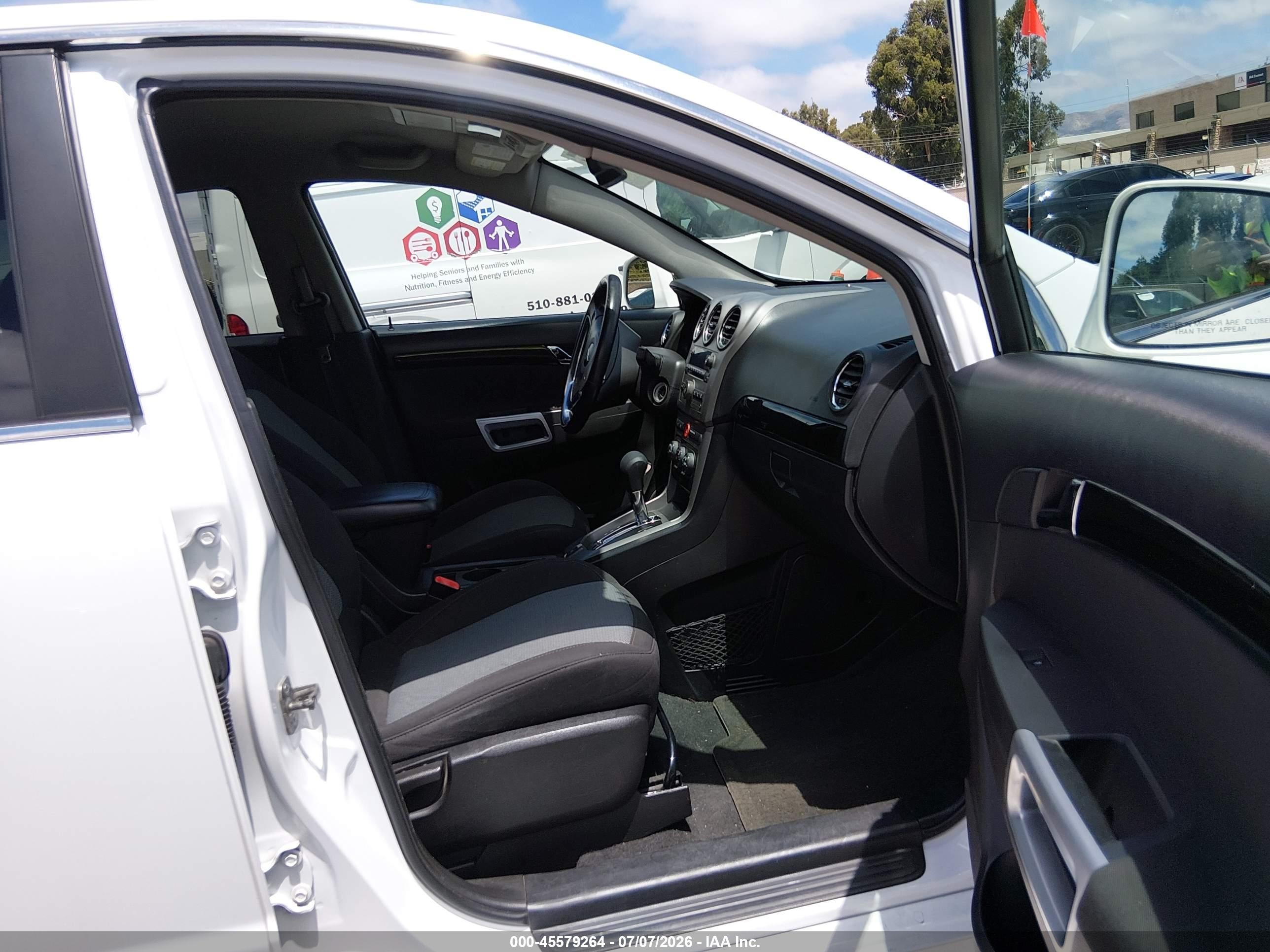2014 Chevrolet Captiva Sport Fleet Lt White vin: 3GNAL3EK5ES537350