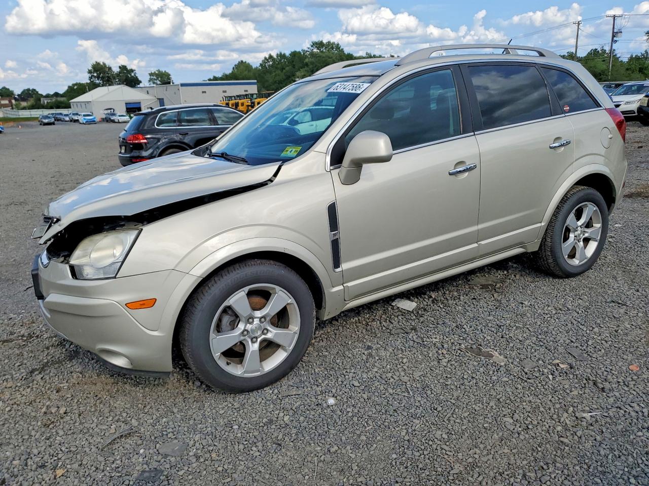 2014 Chevrolet Captiva Lt Beige vin: 3GNAL3EK5ES561633