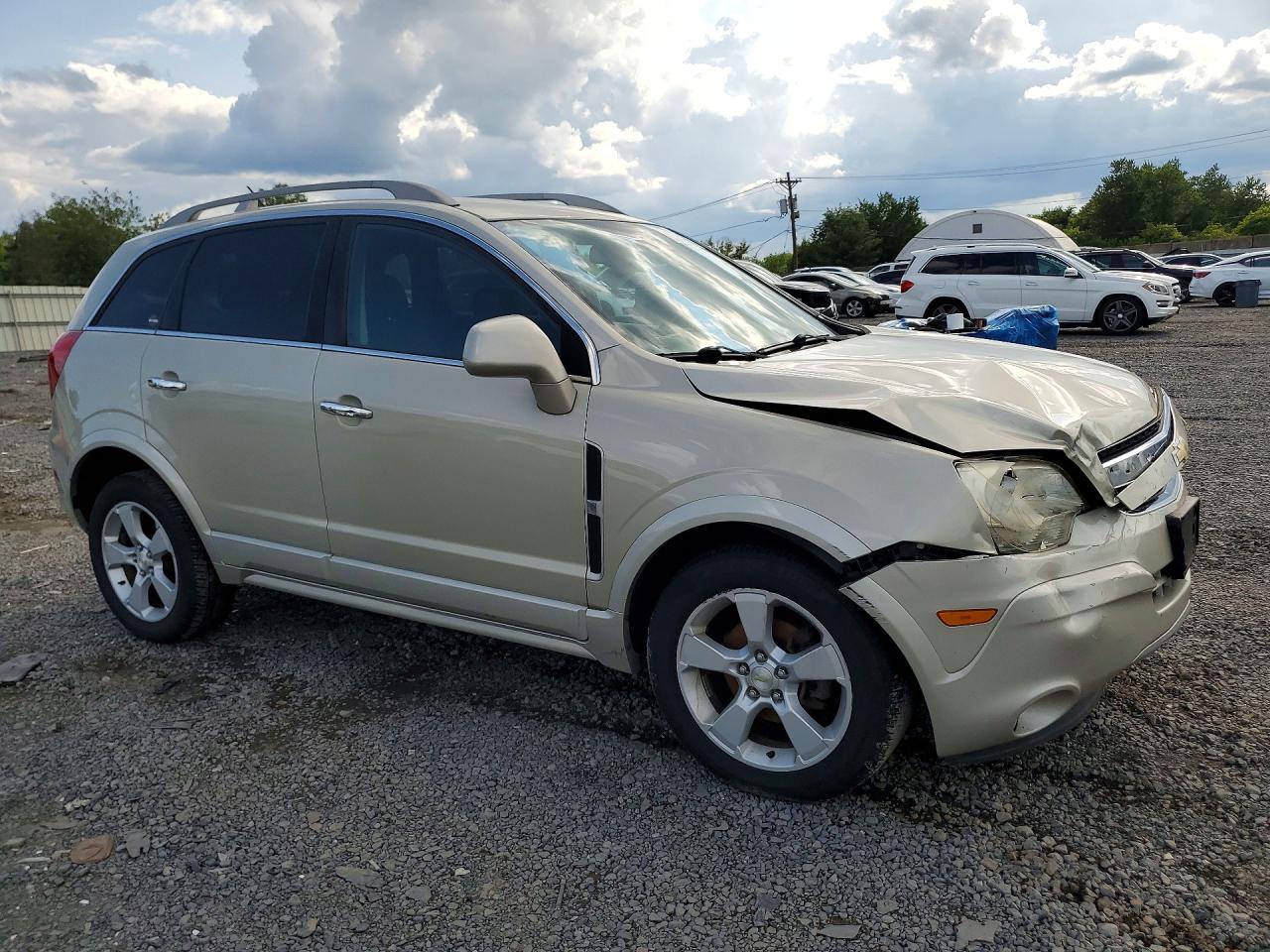 2014 Chevrolet Captiva Lt Beige vin: 3GNAL3EK5ES561633