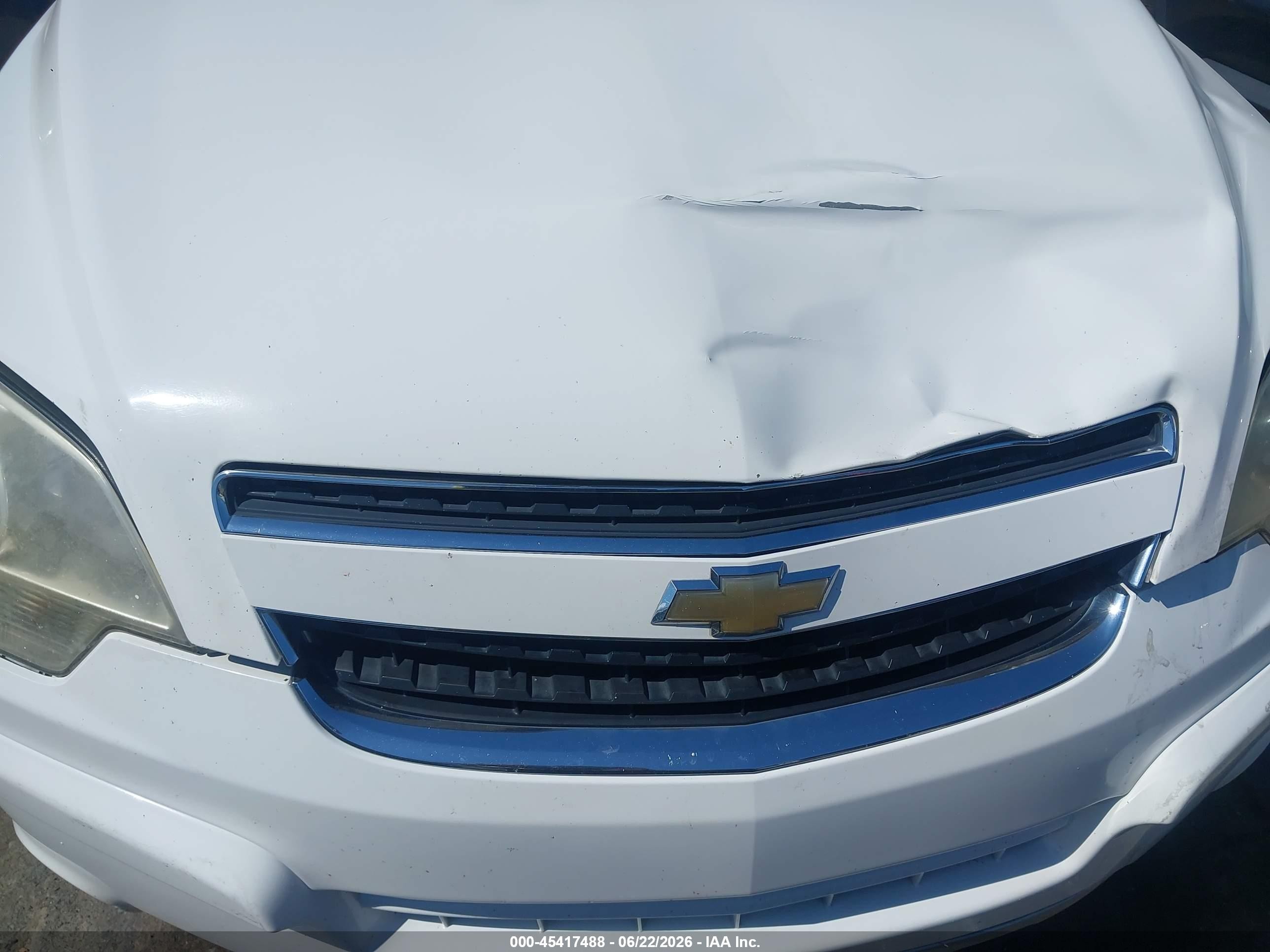 2014 Chevrolet Captiva Sport Fleet Lt White vin: 3GNAL3EK5ES601645