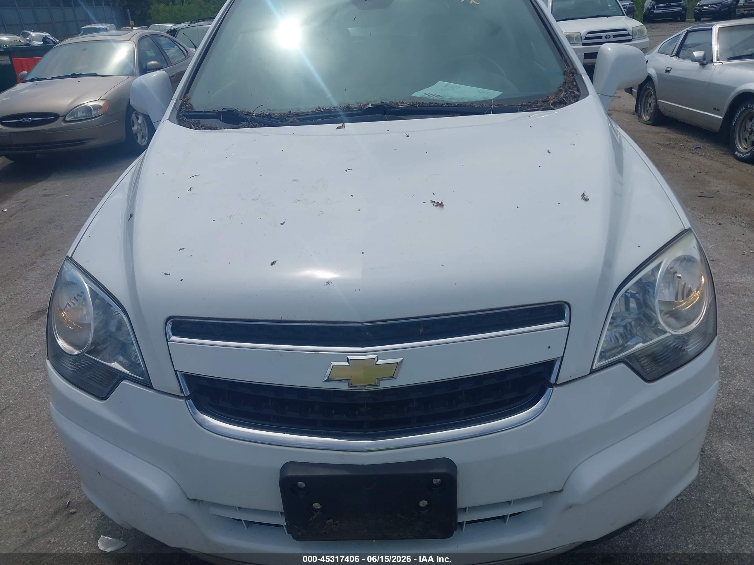 2014 Chevrolet Captiva Sport Lt White vin: 3GNAL3EK5ES611902