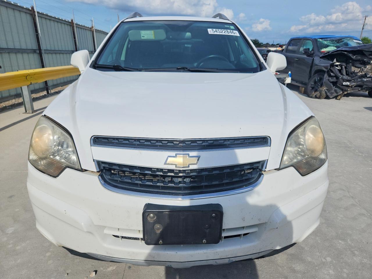 2014 Chevrolet Captiva Lt White vin: 3GNAL3EK5ES630787