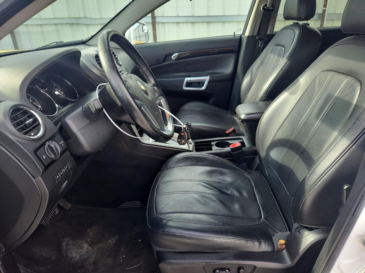 2014 Chevrolet Captiva Lt White vin: 3GNAL3EK5ES630787