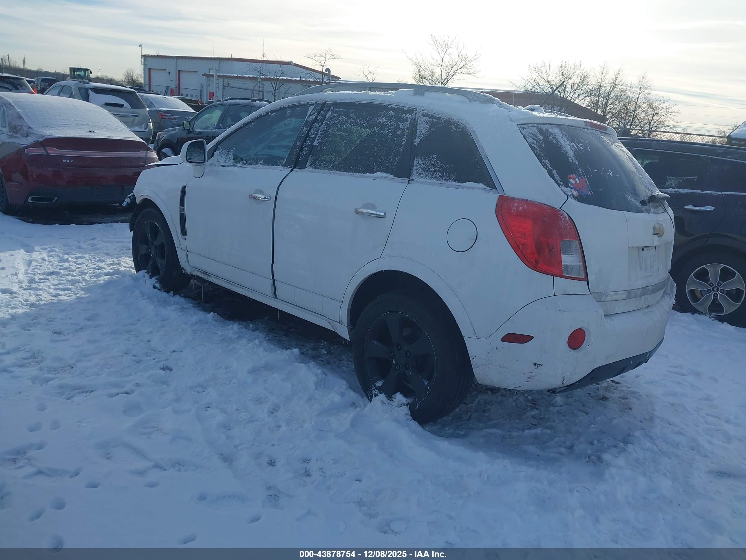 2014 Chevrolet Captiva Sport Lt White vin: 3GNAL3EK5ES671467