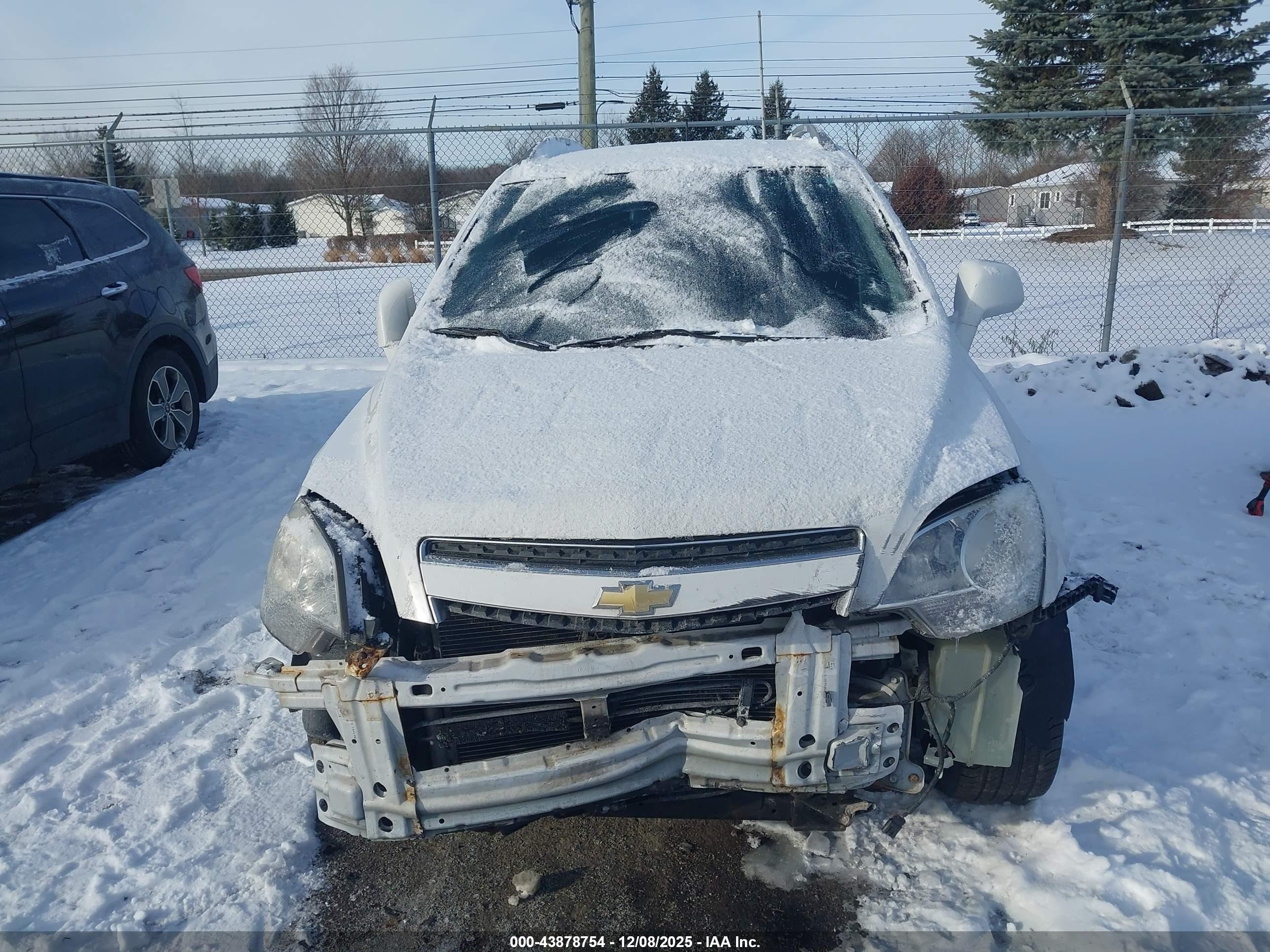 2014 Chevrolet Captiva Sport Lt White vin: 3GNAL3EK5ES671467