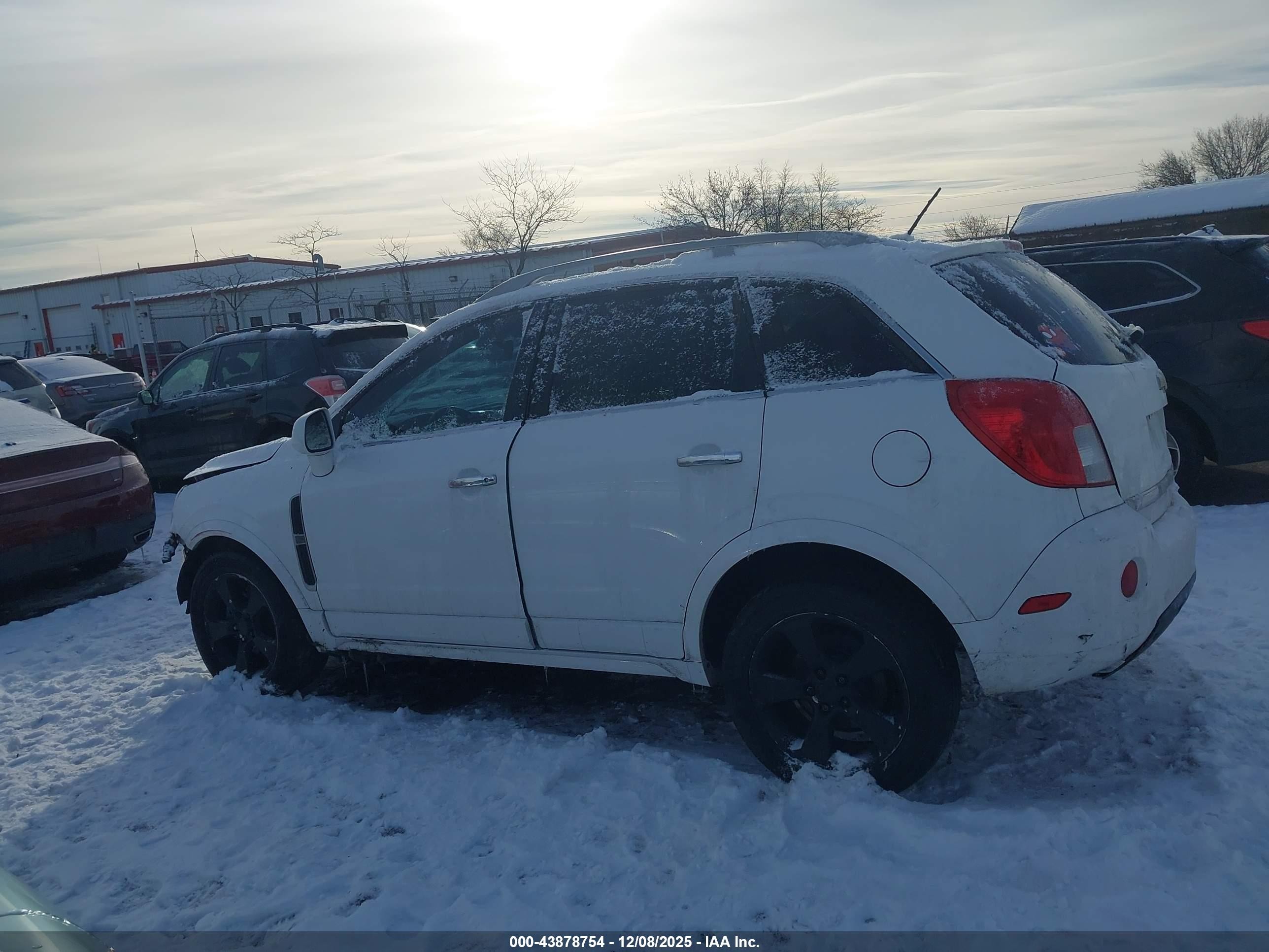 2014 Chevrolet Captiva Sport Lt White vin: 3GNAL3EK5ES671467