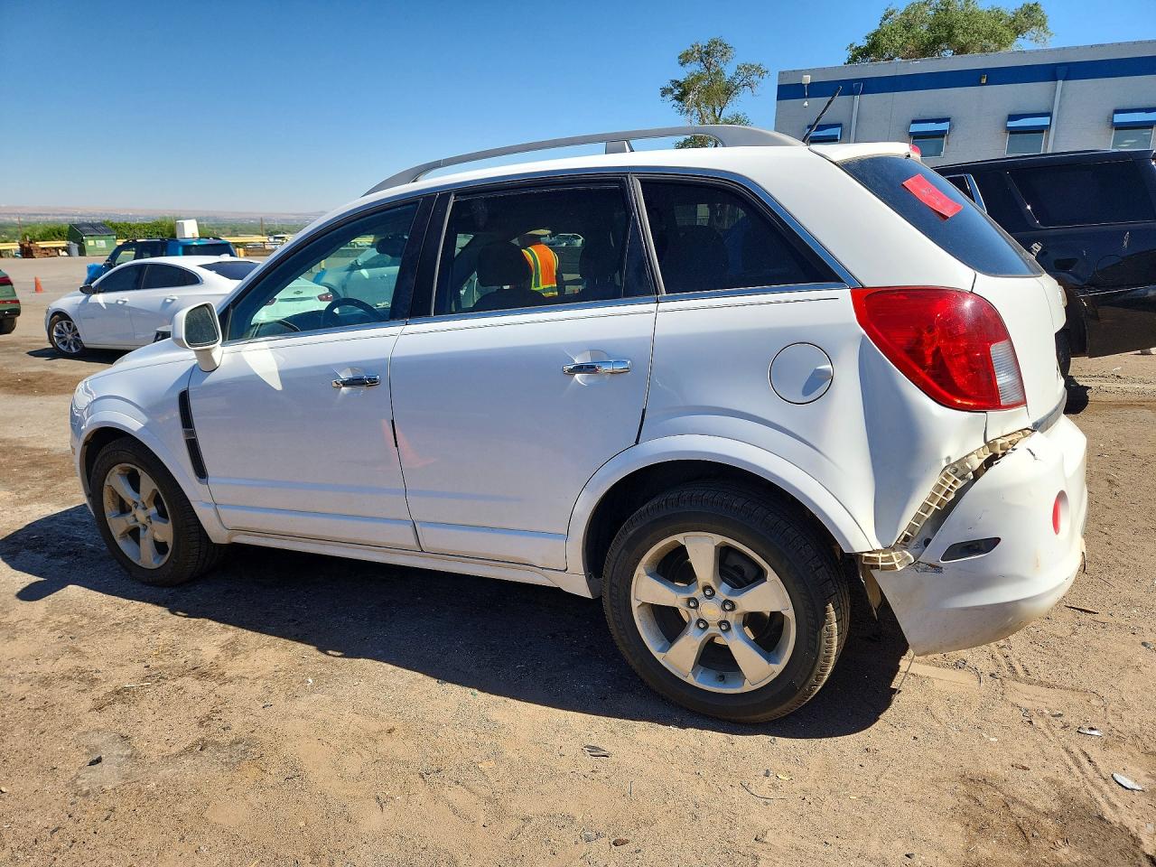 2014 Chevrolet Captiva Lt White vin: 3GNAL3EK5ES678094