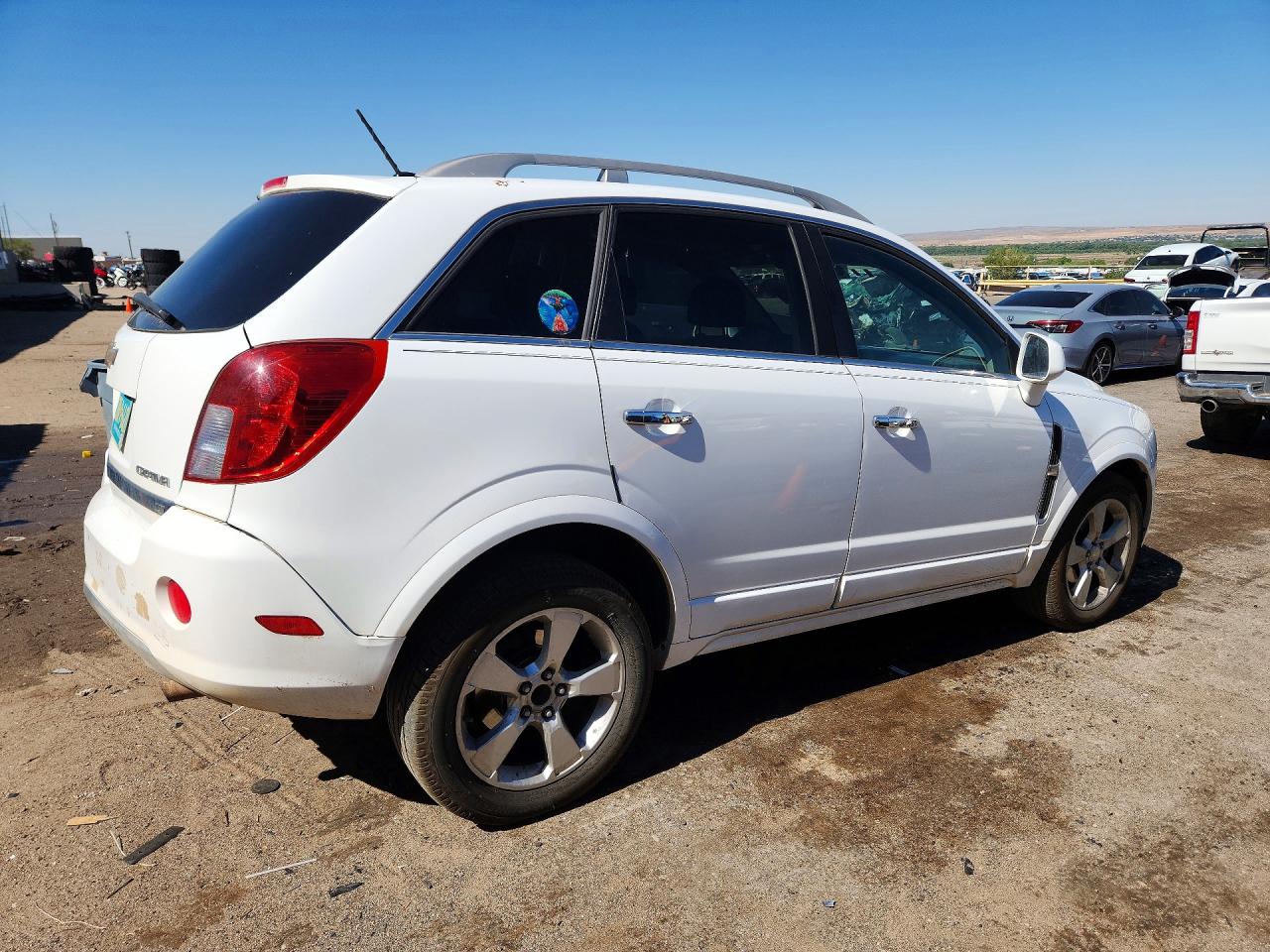 2014 Chevrolet Captiva Lt White vin: 3GNAL3EK5ES678094