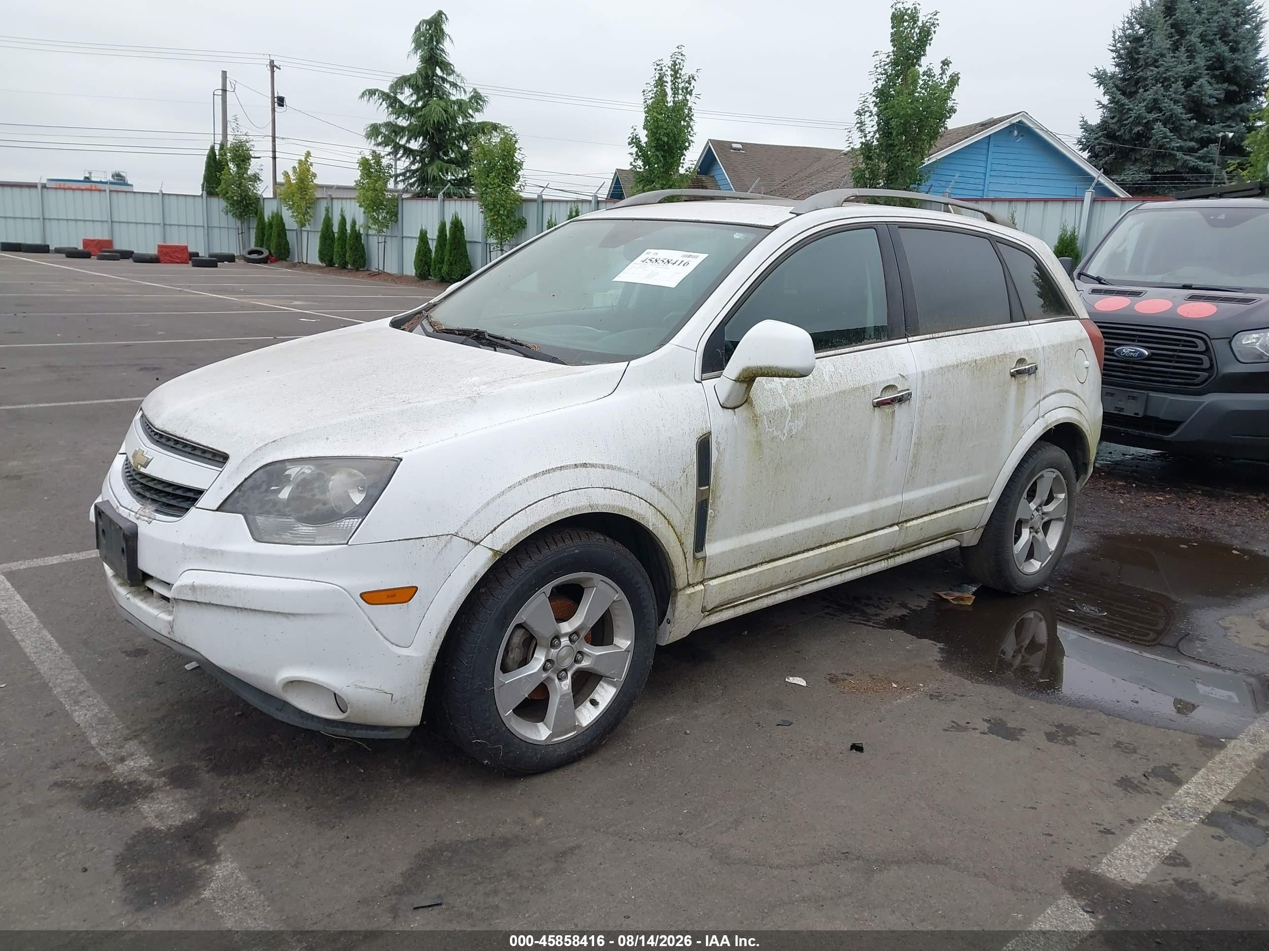2015 Chevrolet Captiva Sport Fleet Lt Белый vin: 3GNAL3EK5FS502566