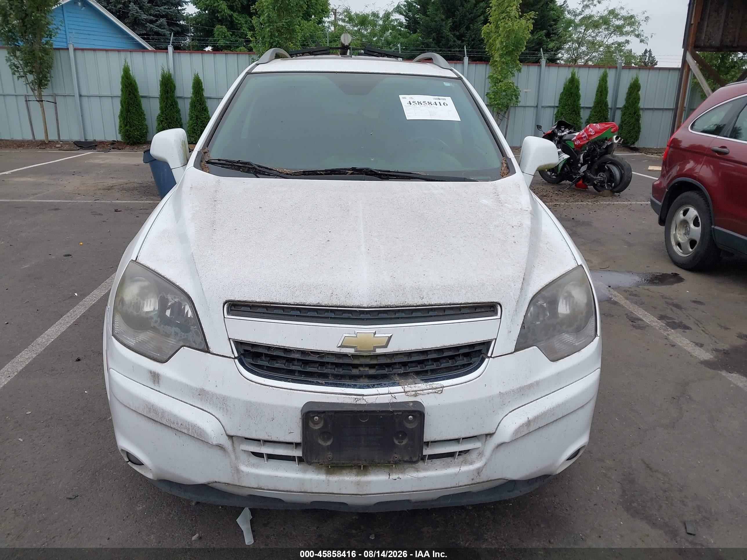 2015 Chevrolet Captiva Sport Fleet Lt Белый vin: 3GNAL3EK5FS502566
