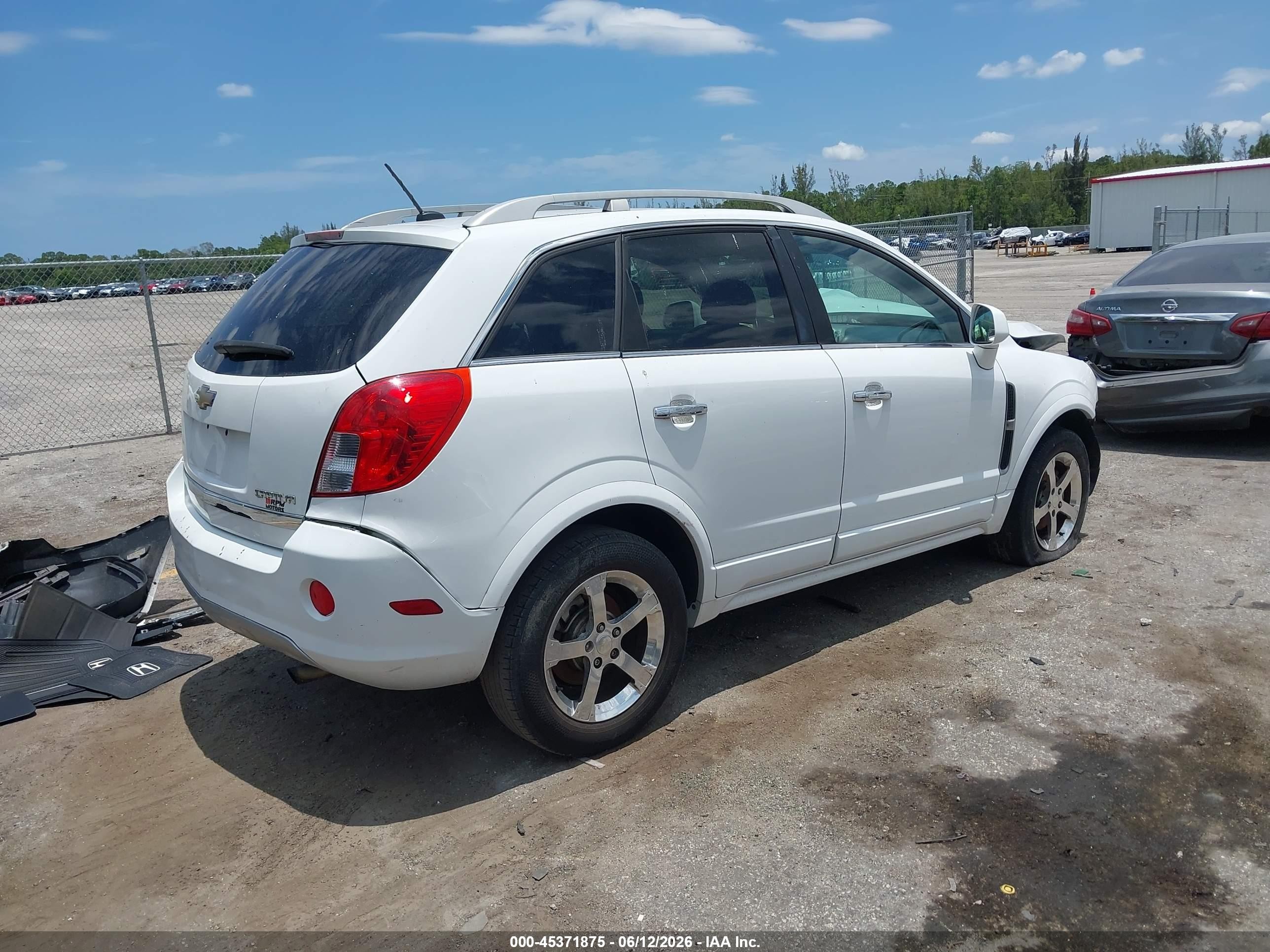2013 Chevrolet Captiva Sport Lt Белый vin: 3GNAL3EK6DS579587
