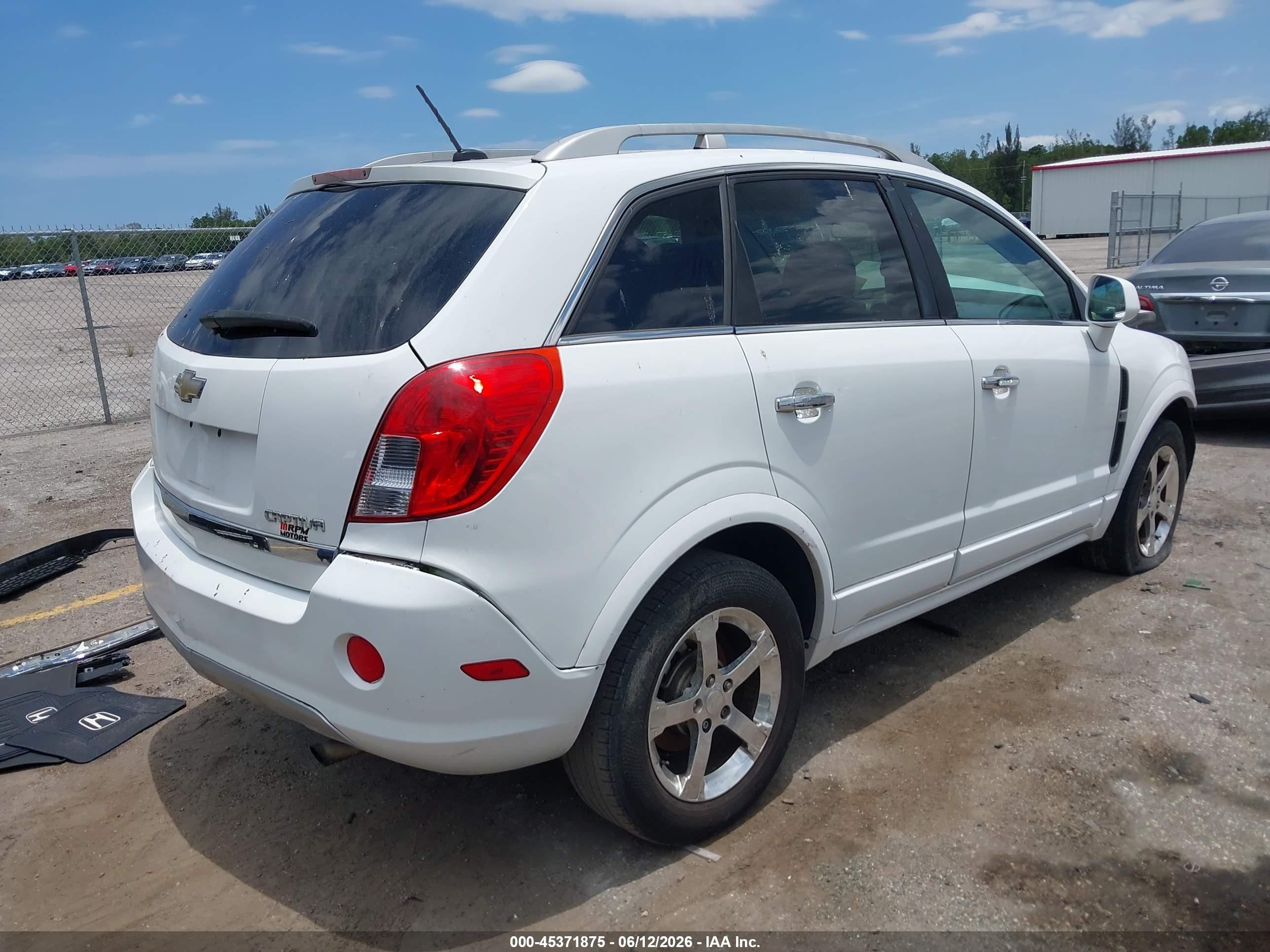 2013 Chevrolet Captiva Sport Lt Белый vin: 3GNAL3EK6DS579587