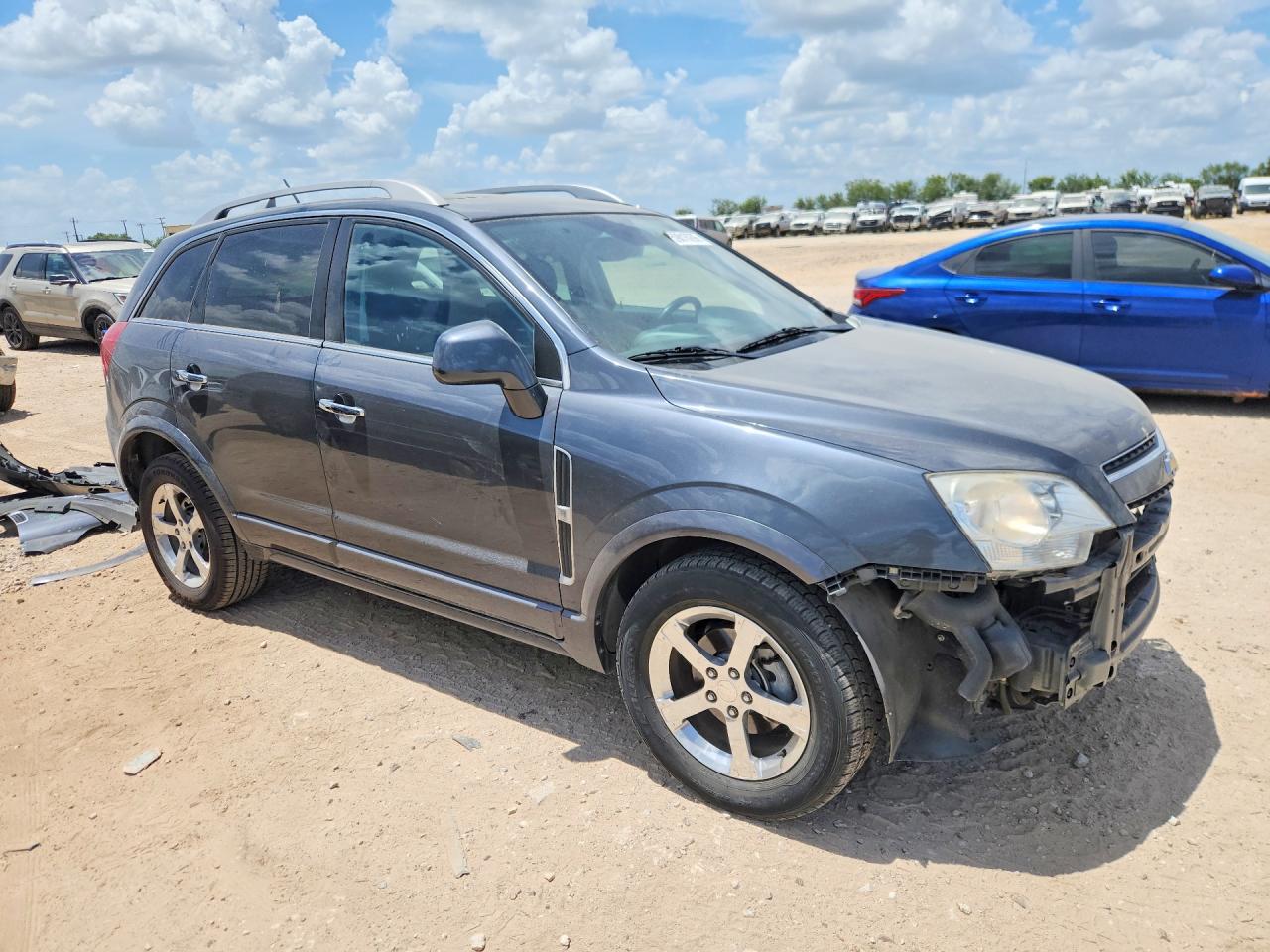 2013 Chevrolet Captiva Lt Gray vin: 3GNAL3EK6DS601572