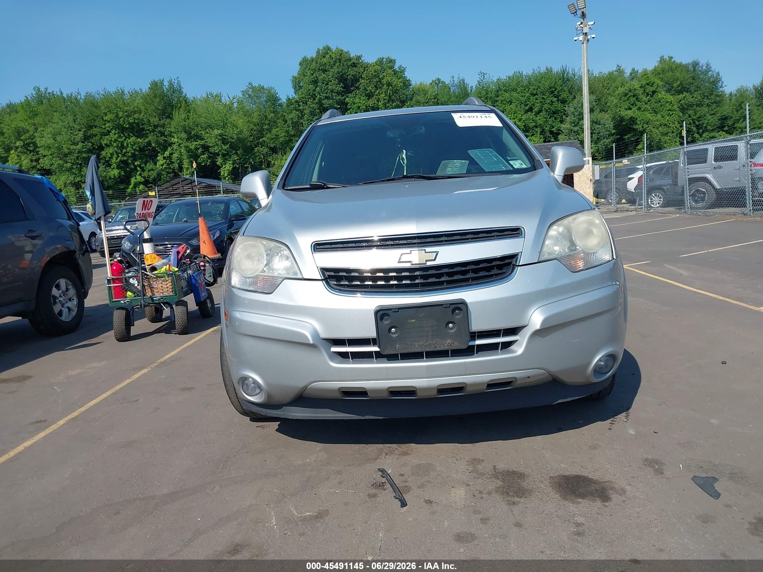 2013 Chevrolet Captiva Sport Fleet Lt Silver vin: 3GNAL3EK6DS626617