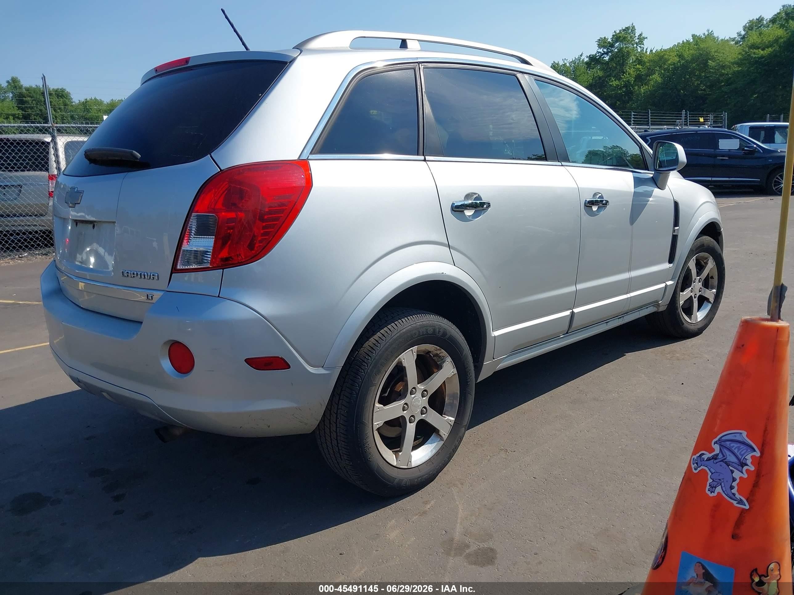 2013 Chevrolet Captiva Sport Fleet Lt Silver vin: 3GNAL3EK6DS626617