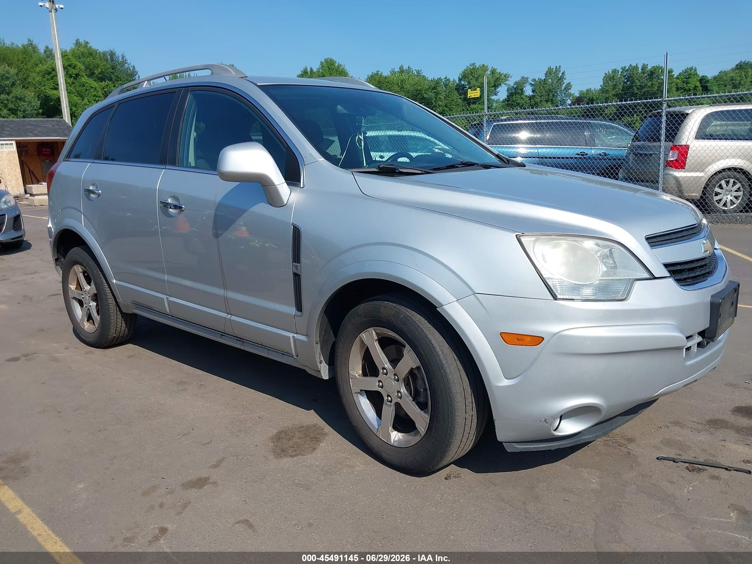 2013 Chevrolet Captiva Sport Fleet Lt Silver vin: 3GNAL3EK6DS626617