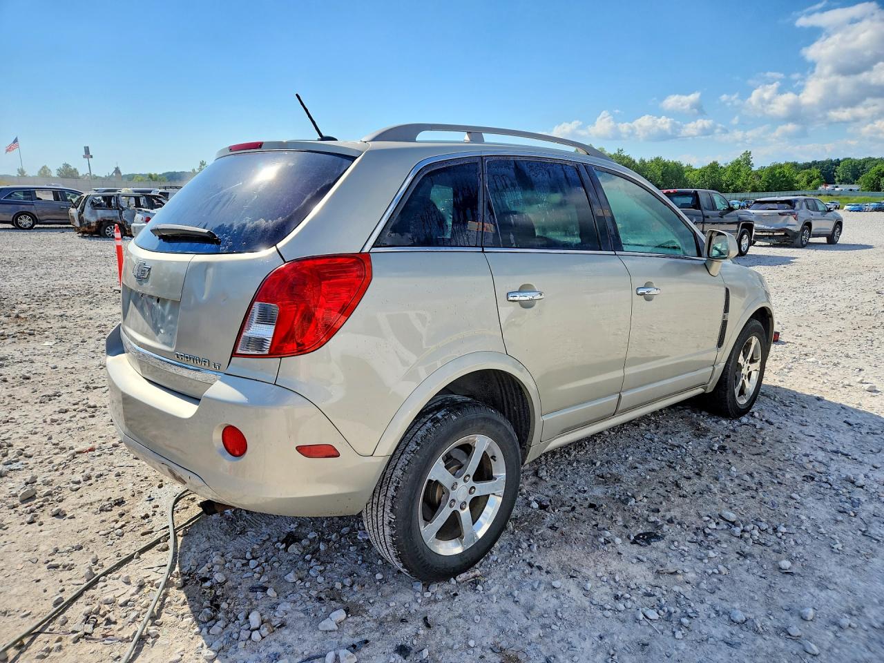 2014 Chevrolet Captiva Lt Beige vin: 3GNAL3EK6ES510013