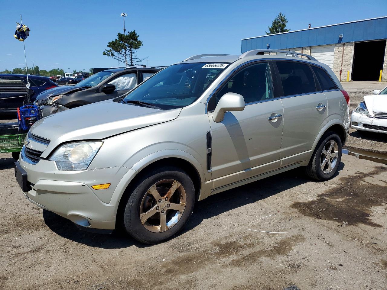 2014 Chevrolet Captiva Lt Tan vin: 3GNAL3EK6ES513543