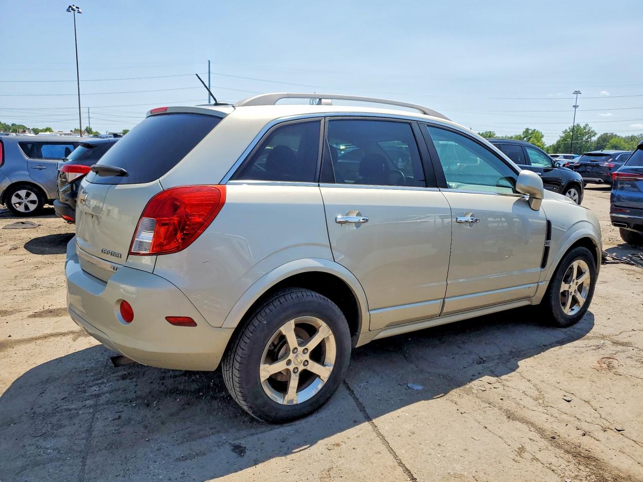 2014 Chevrolet Captiva Lt Tan vin: 3GNAL3EK6ES513543