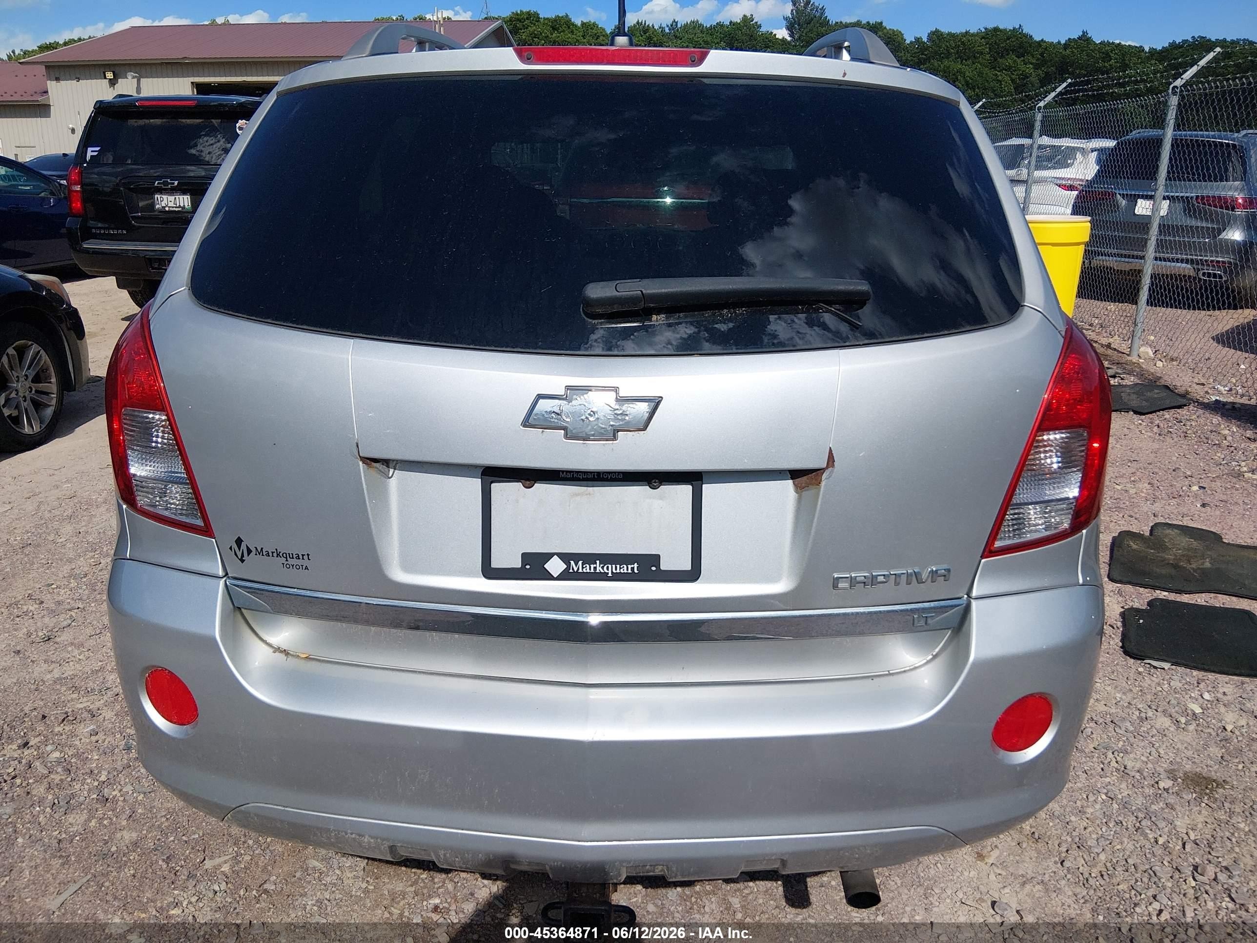 2014 Chevrolet Captiva Sport Lt Silver vin: 3GNAL3EK6ES626764