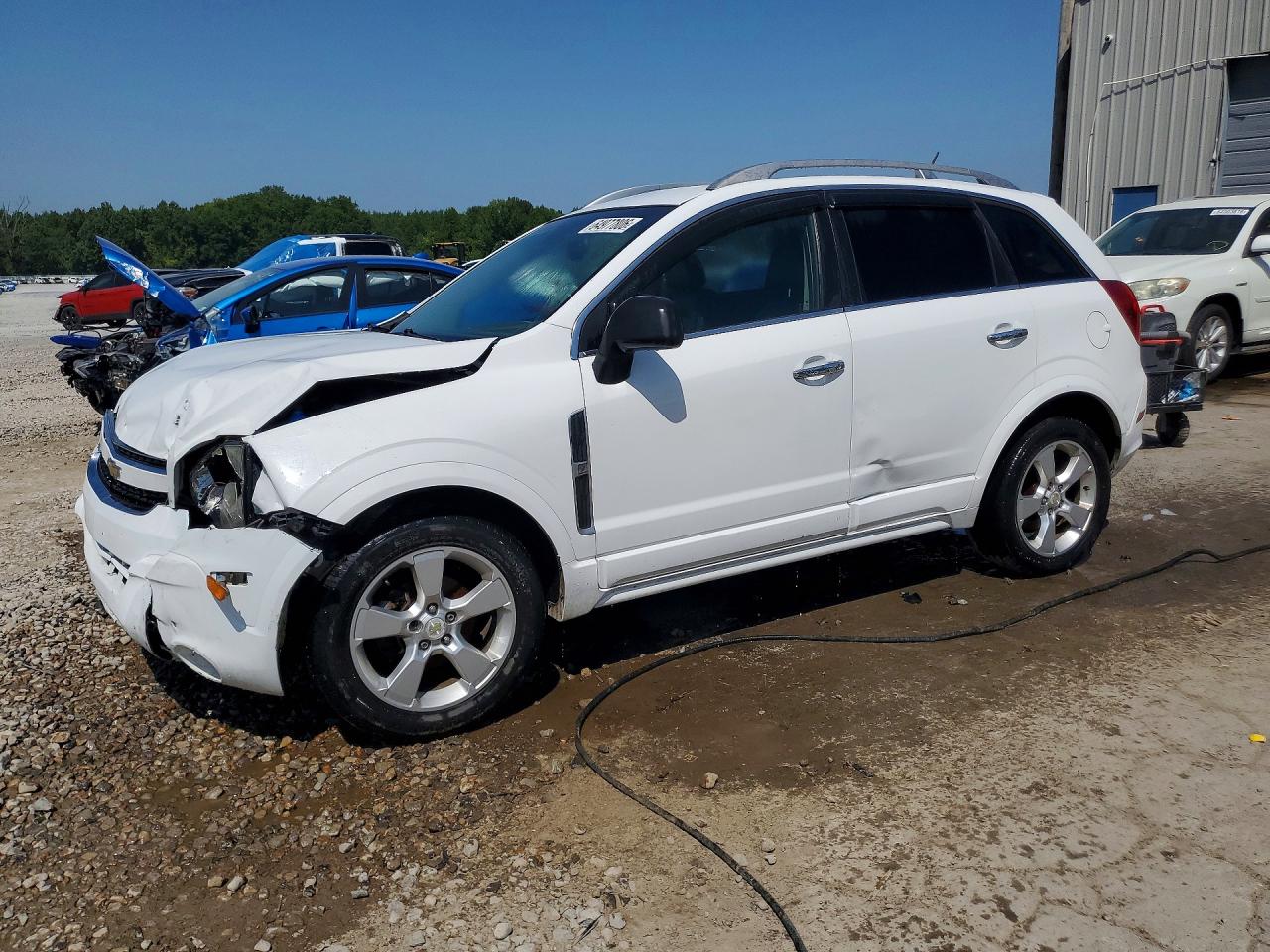 2014 Chevrolet Captiva Lt White vin: 3GNAL3EK6ES668741
