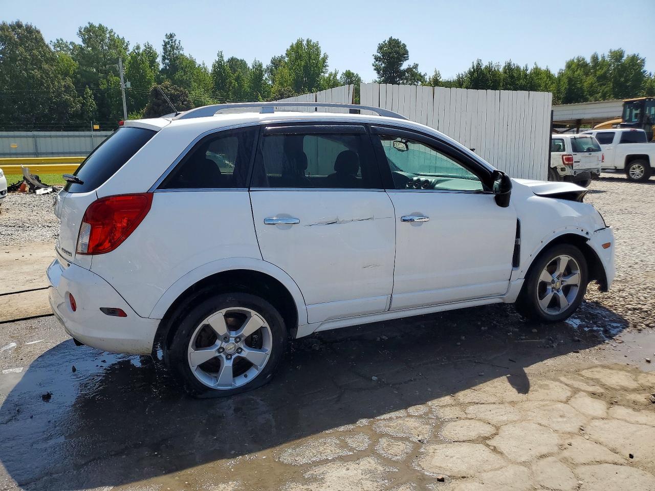 2014 Chevrolet Captiva Lt White vin: 3GNAL3EK6ES668741