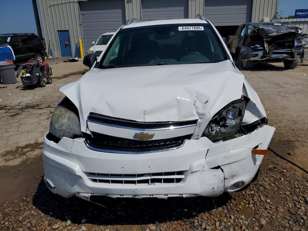 2014 Chevrolet Captiva Lt White vin: 3GNAL3EK6ES668741