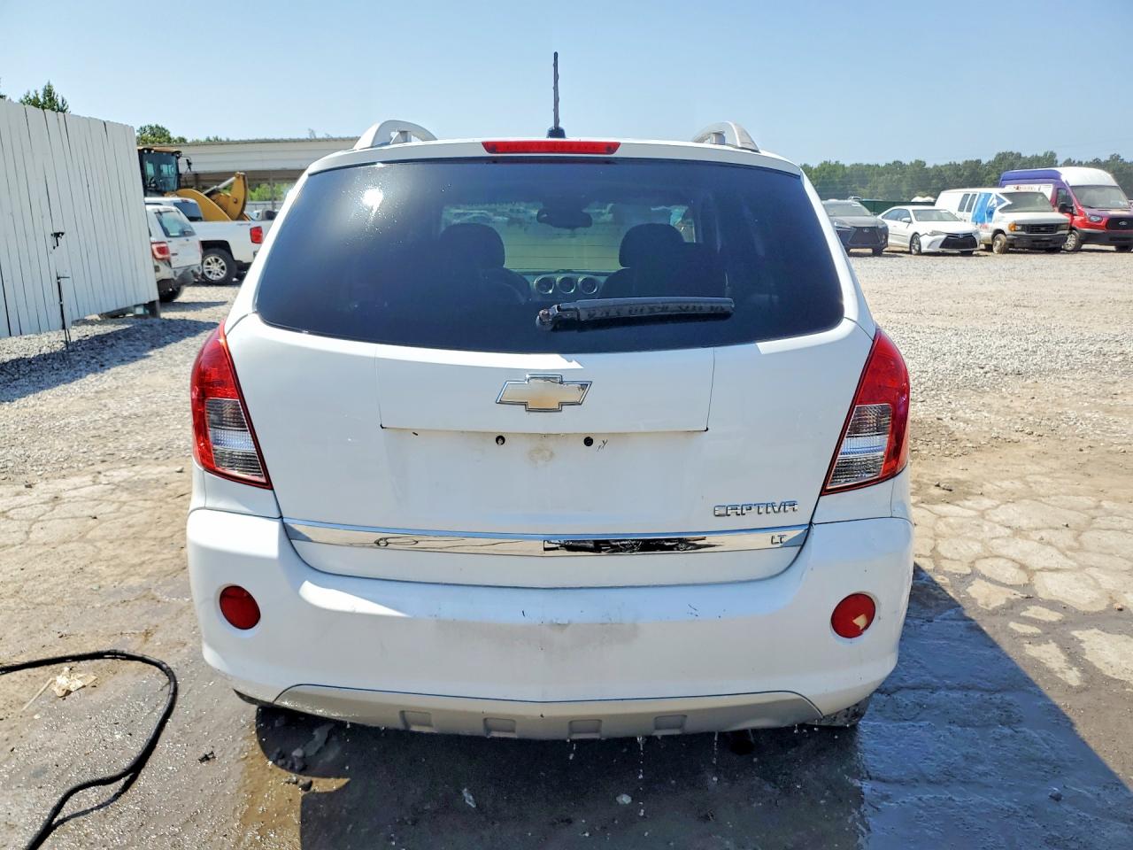 2014 Chevrolet Captiva Lt White vin: 3GNAL3EK6ES668741