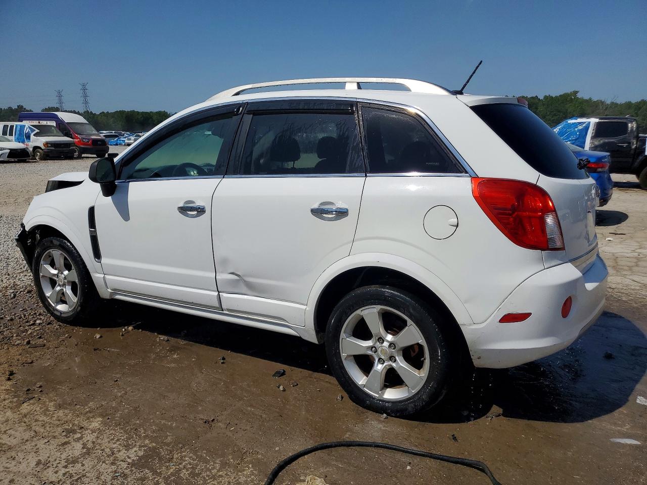2014 Chevrolet Captiva Lt White vin: 3GNAL3EK6ES668741