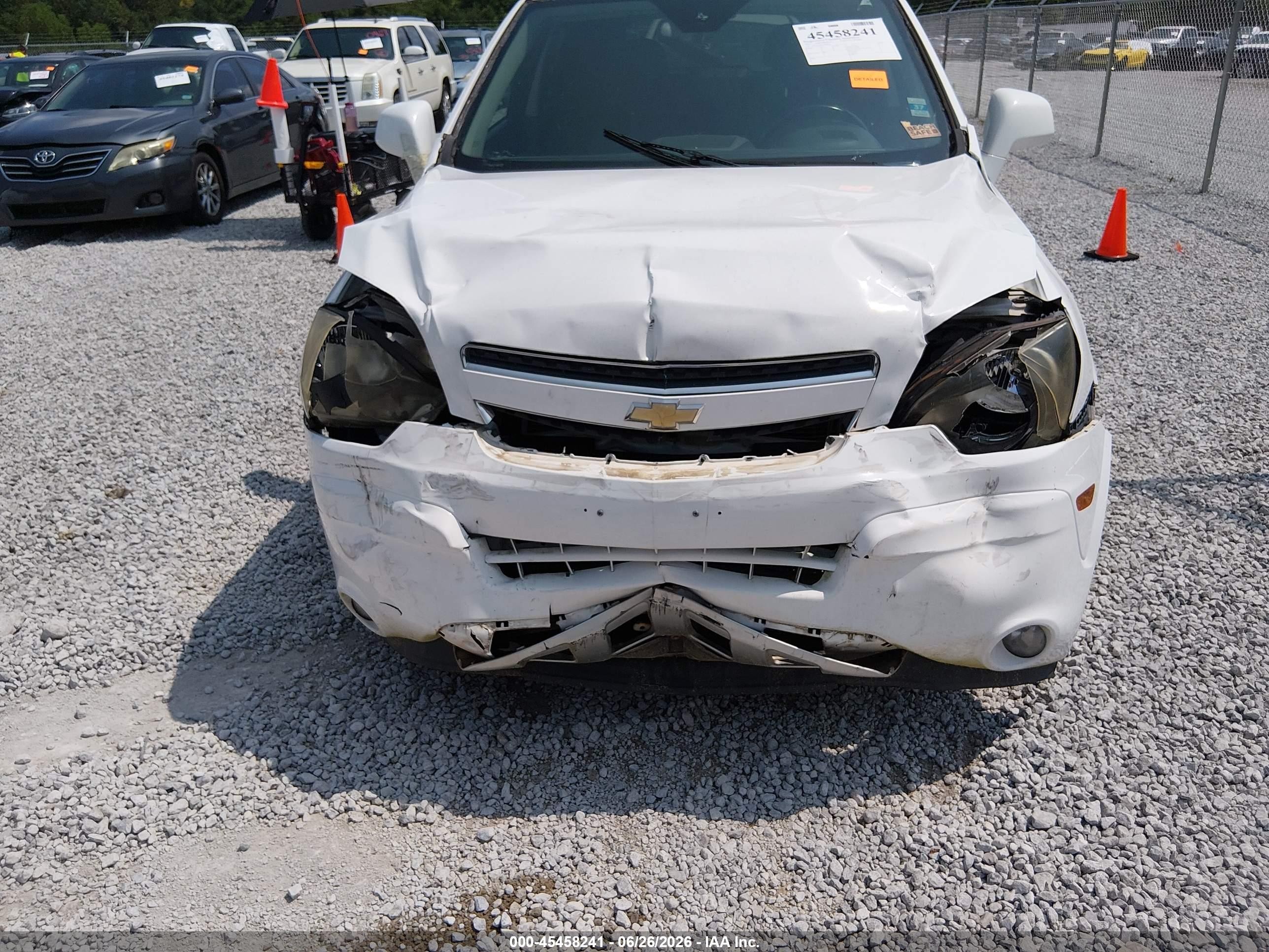 2015 Chevrolet Captiva Sport Fleet Lt White vin: 3GNAL3EK6FS506092
