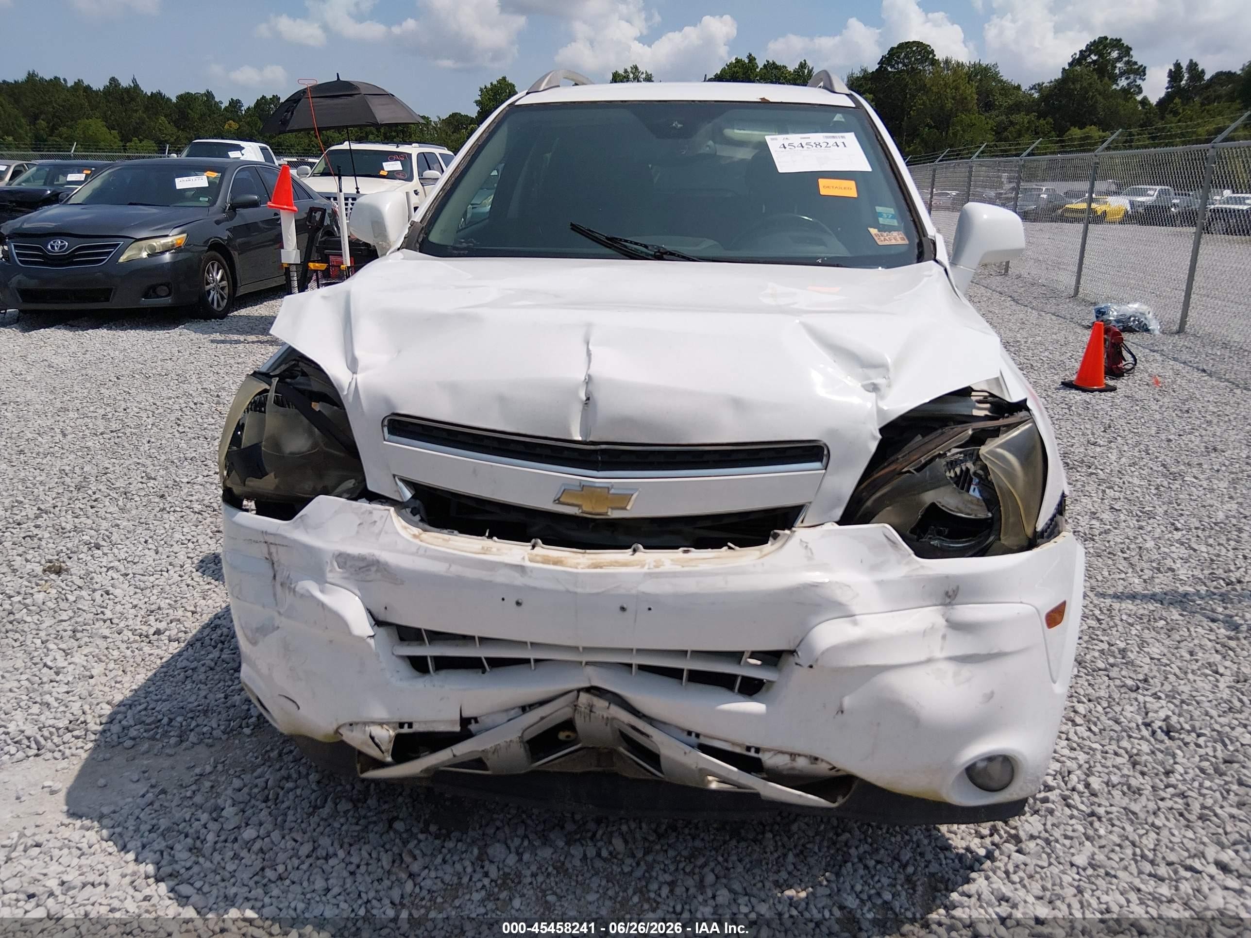 2015 Chevrolet Captiva Sport Fleet Lt White vin: 3GNAL3EK6FS506092
