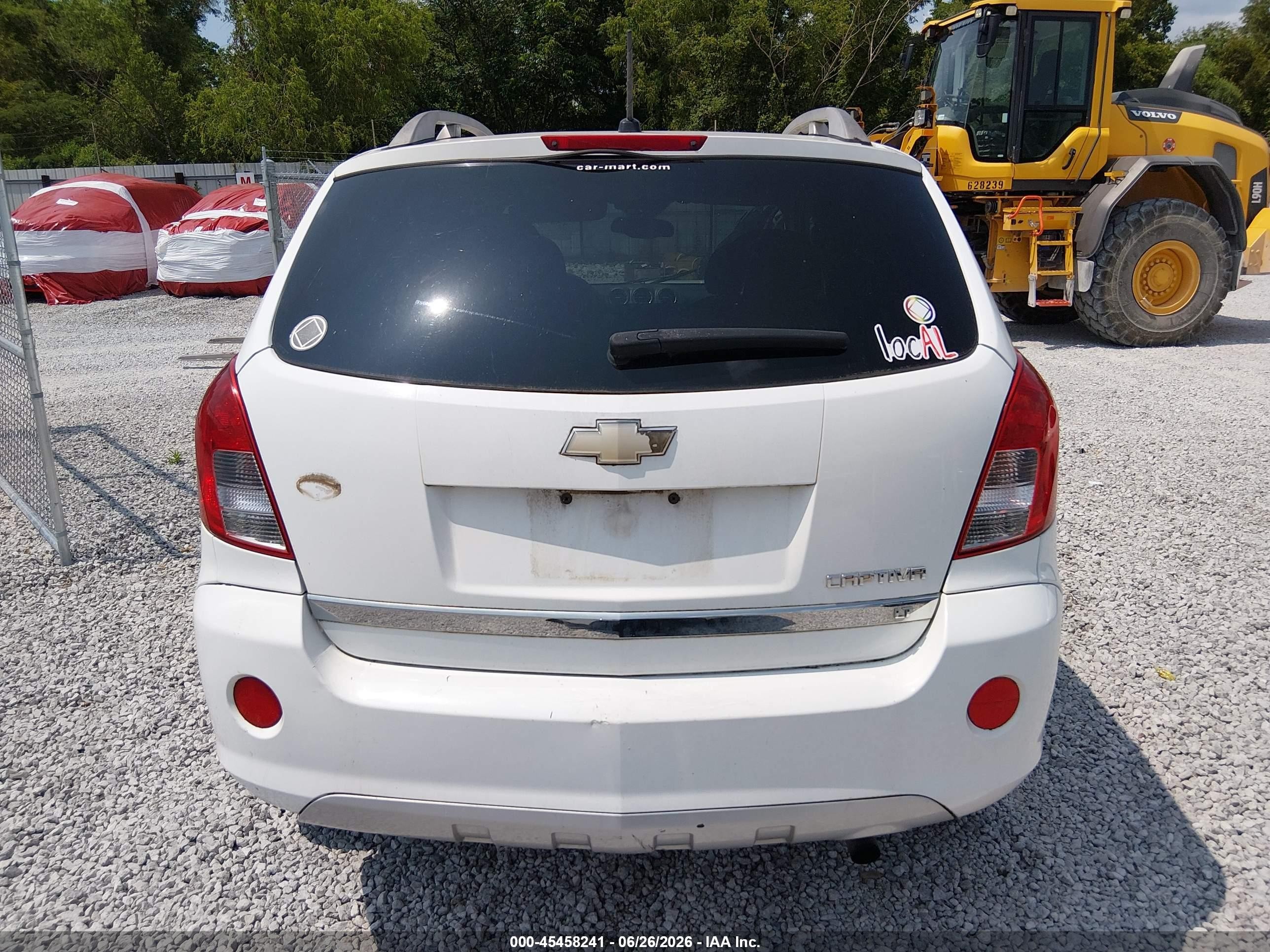 2015 Chevrolet Captiva Sport Fleet Lt White vin: 3GNAL3EK6FS506092