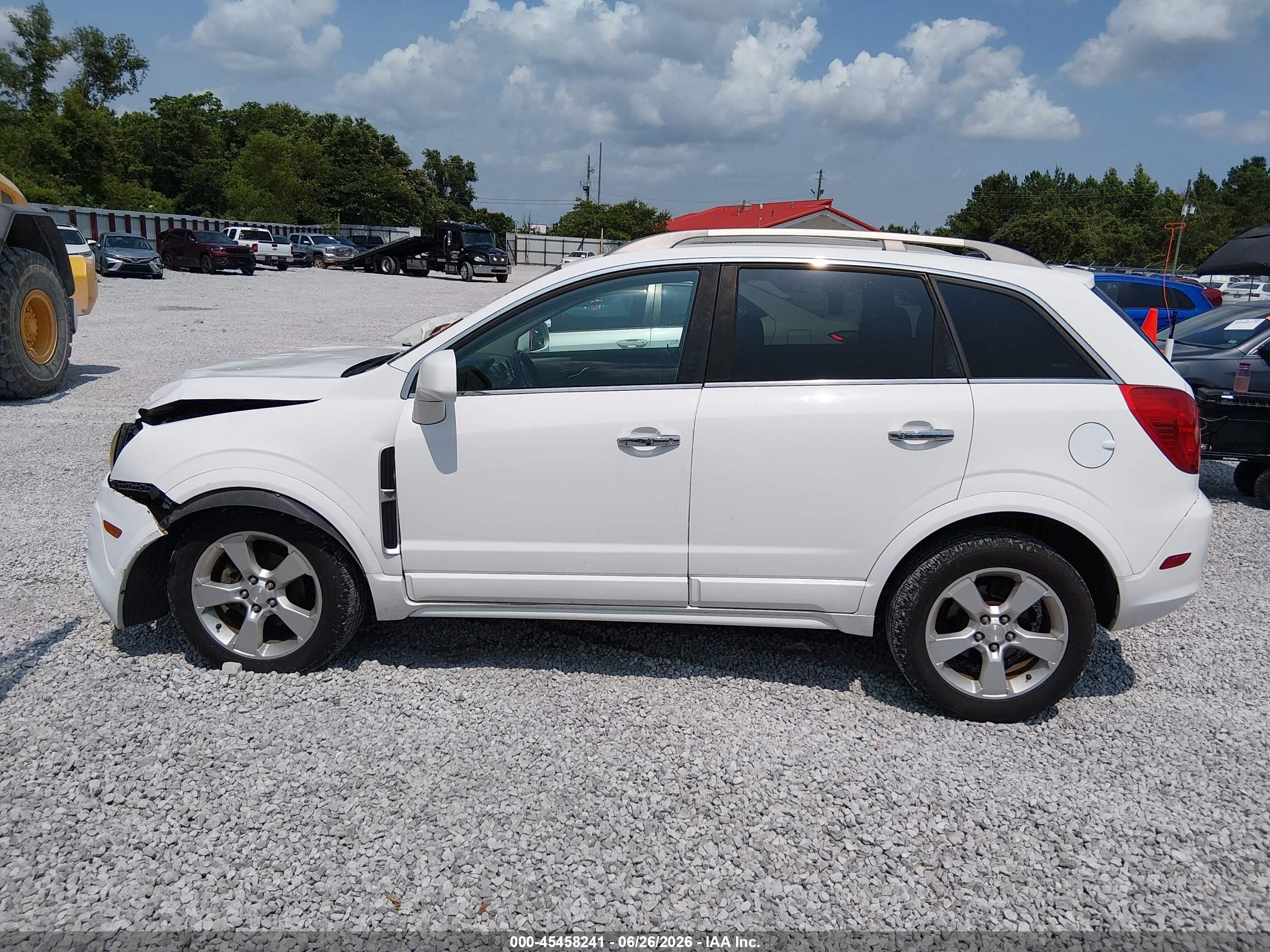 2015 Chevrolet Captiva Sport Fleet Lt White vin: 3GNAL3EK6FS506092