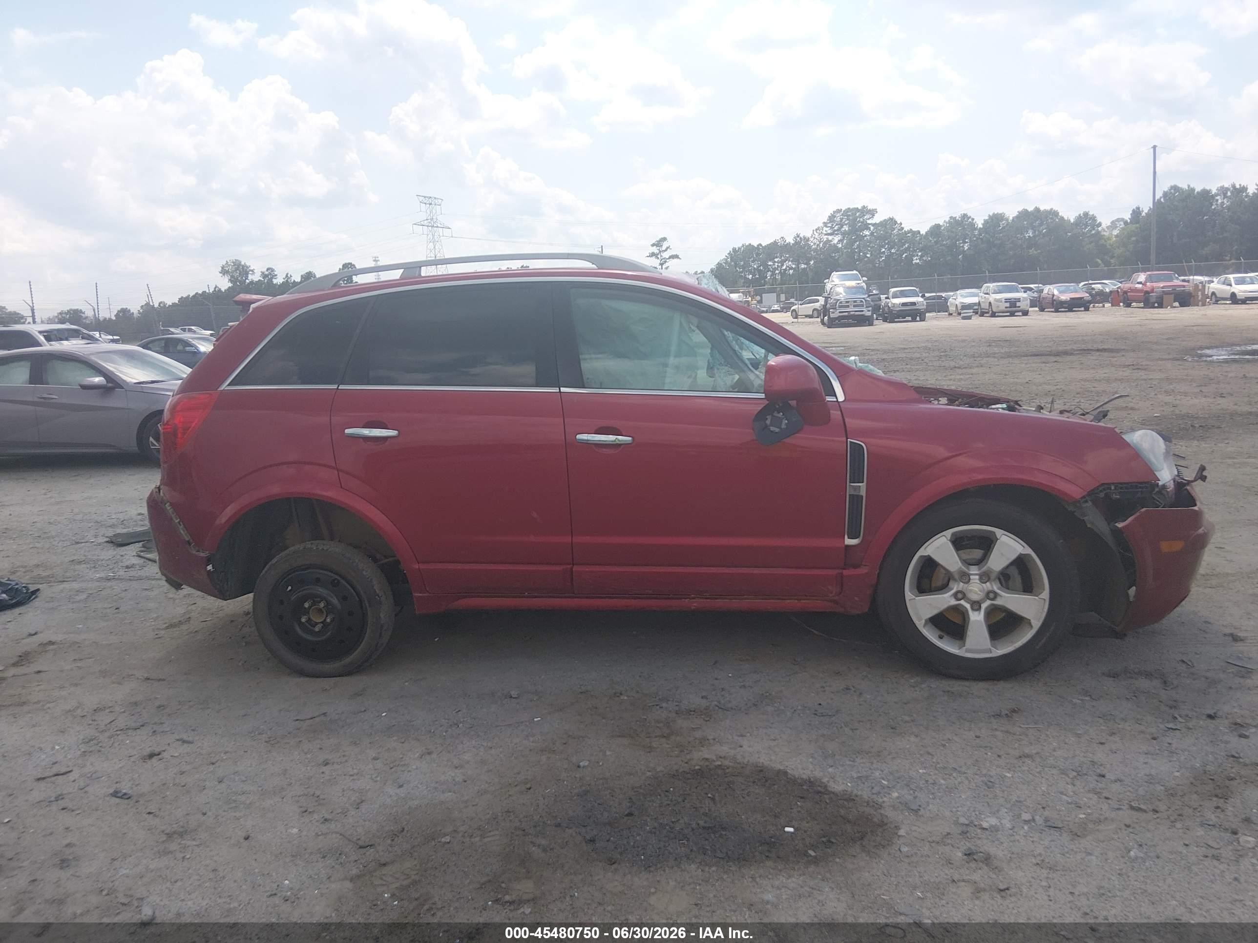 2015 Chevrolet Captiva Sport Fleet Lt Burgundy vin: 3GNAL3EK6FS507789