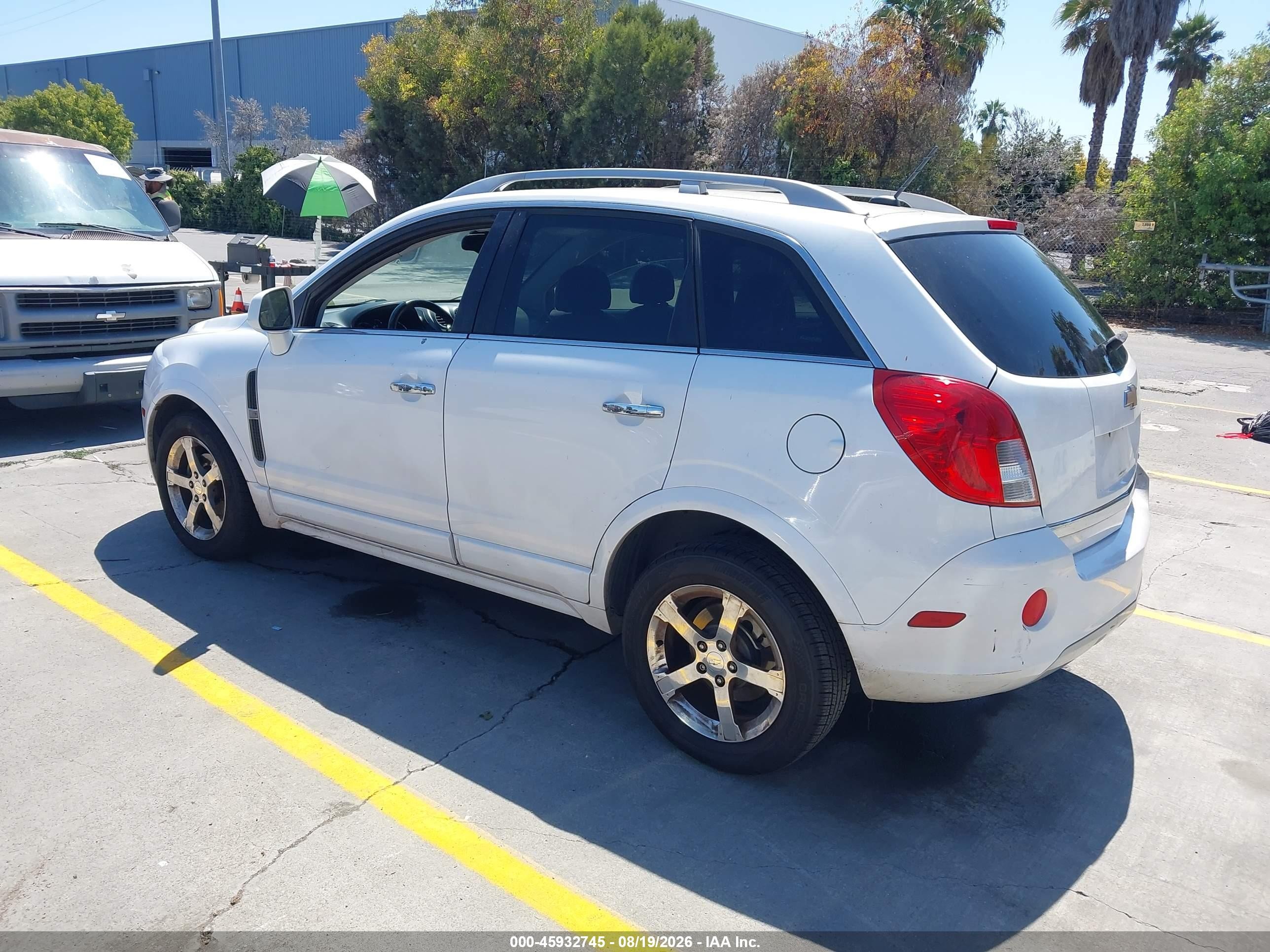 2013 Chevrolet Captiva Sport Fleet Lt White vin: 3GNAL3EK7DS592266