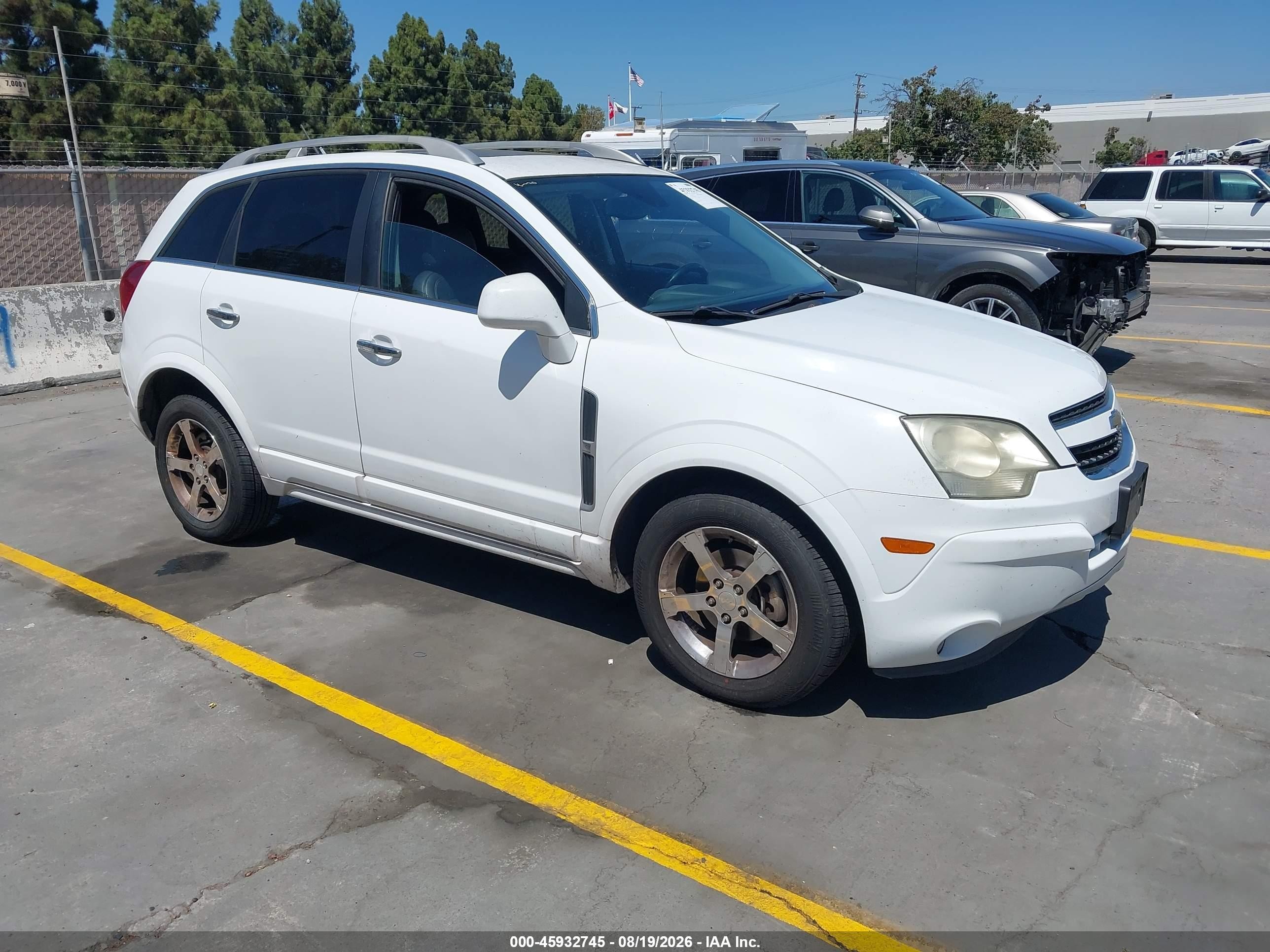 2013 Chevrolet Captiva Sport Fleet Lt White vin: 3GNAL3EK7DS592266