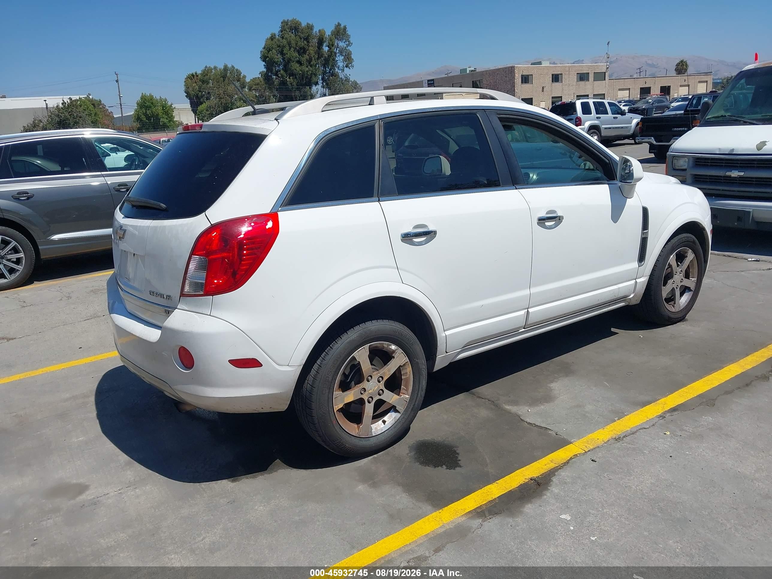 2013 Chevrolet Captiva Sport Fleet Lt White vin: 3GNAL3EK7DS592266