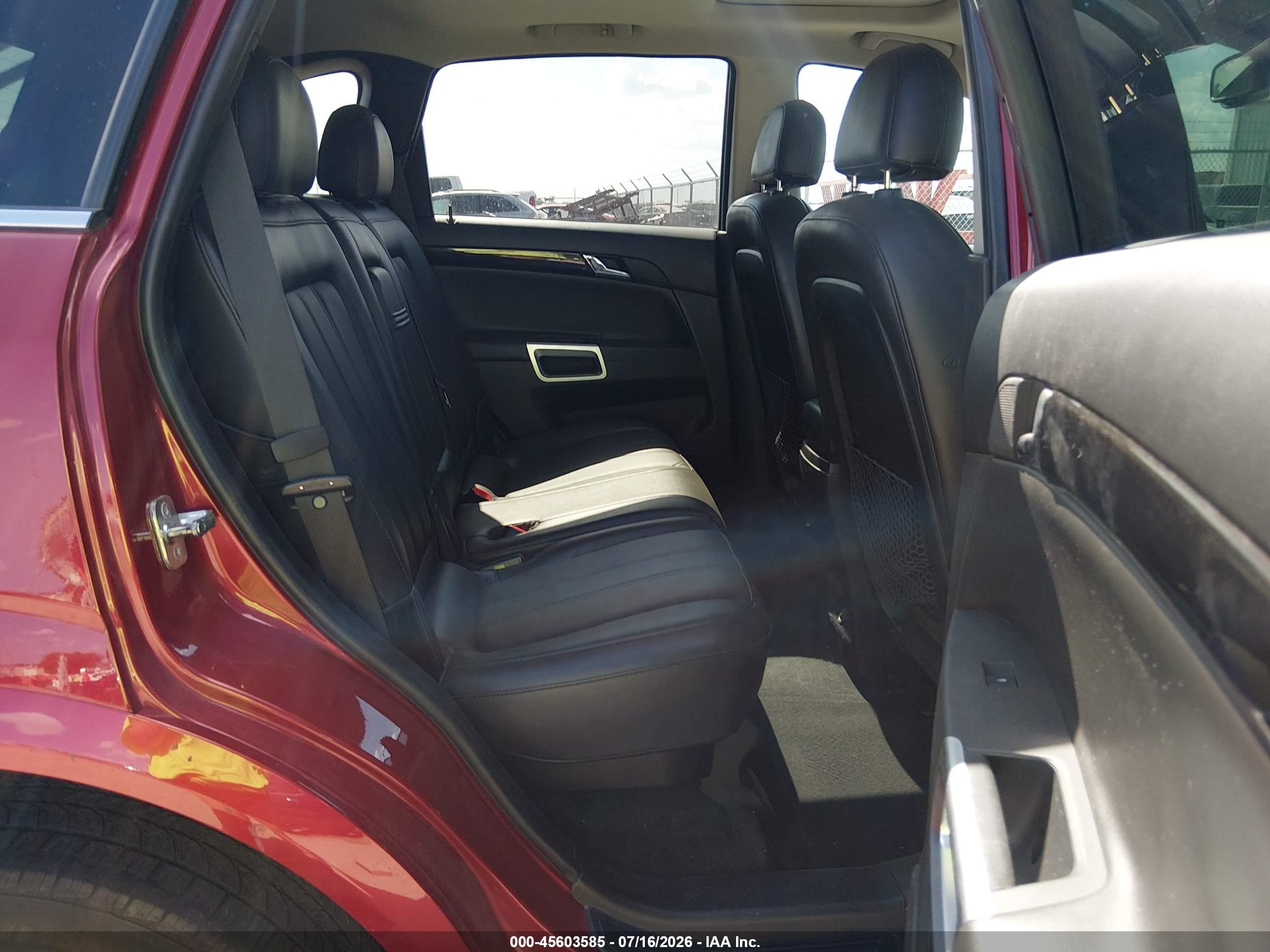 2013 Chevrolet Captiva Sport Fleet Lt Red vin: 3GNAL3EK7DS593630