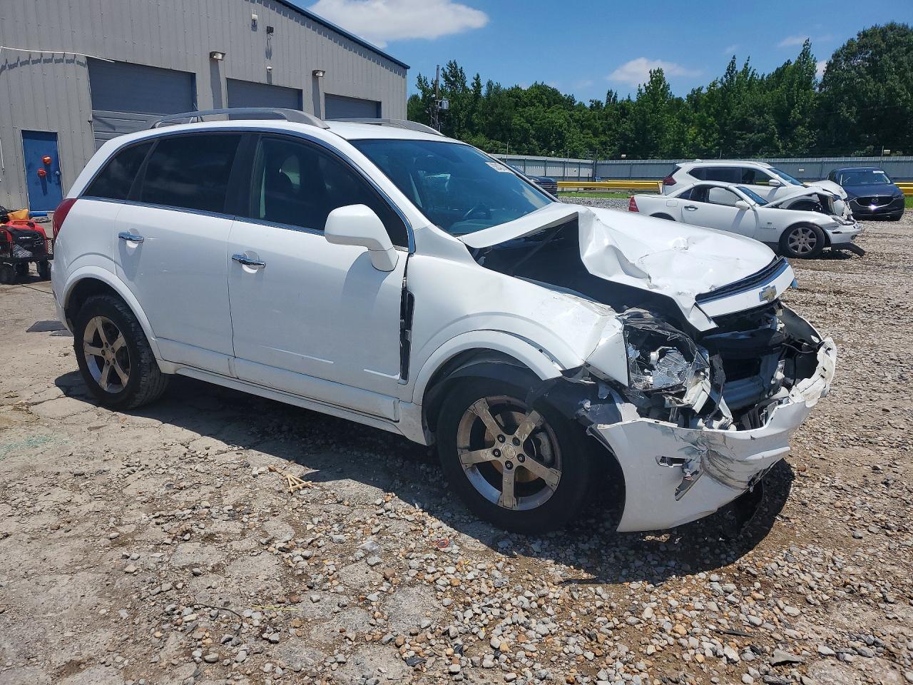 2014 Chevrolet Captiva Lt White vin: 3GNAL3EK7ES521120