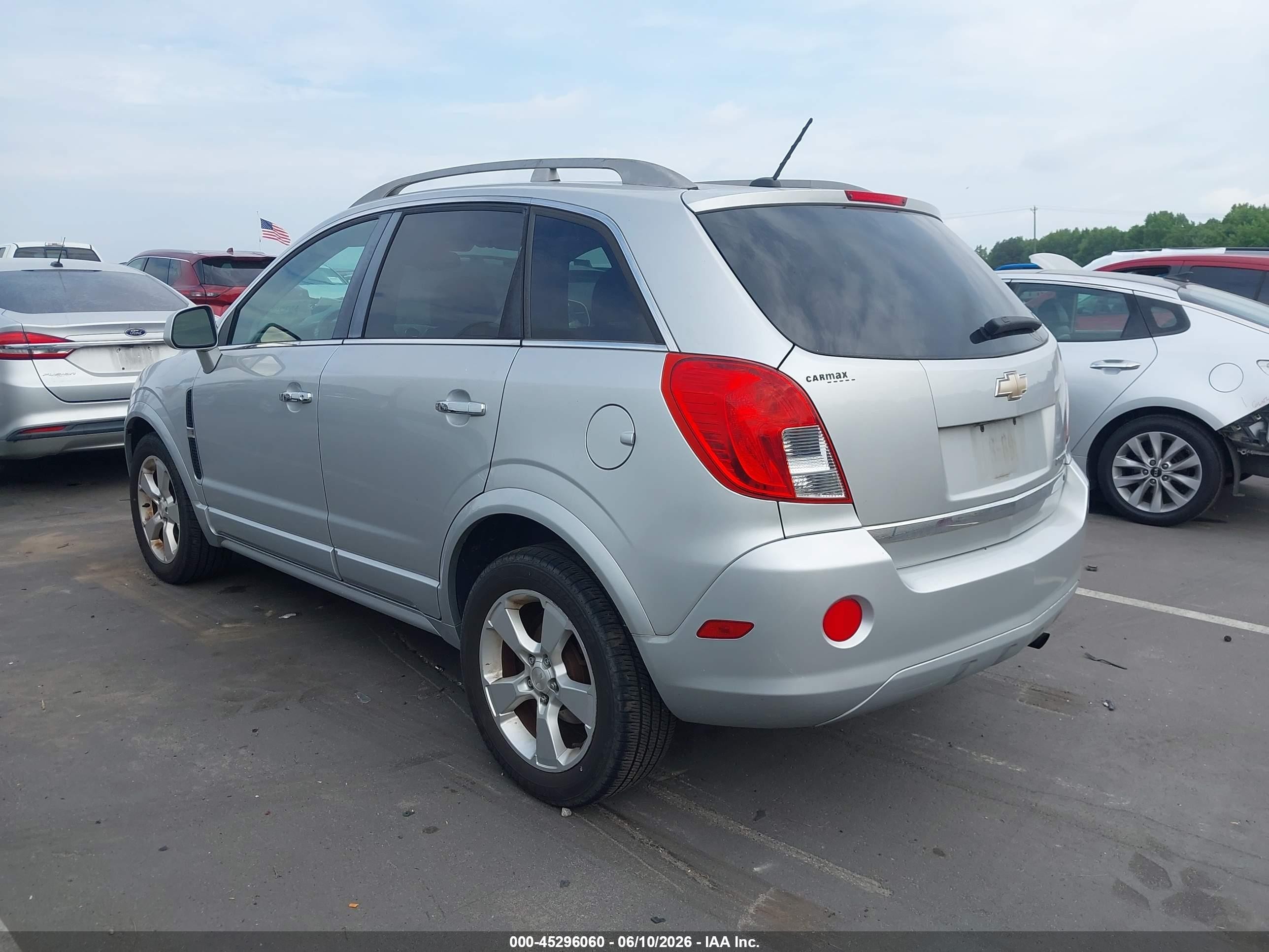 2014 Chevrolet Captiva Sport Lt Серебряный vin: 3GNAL3EK7ES627440