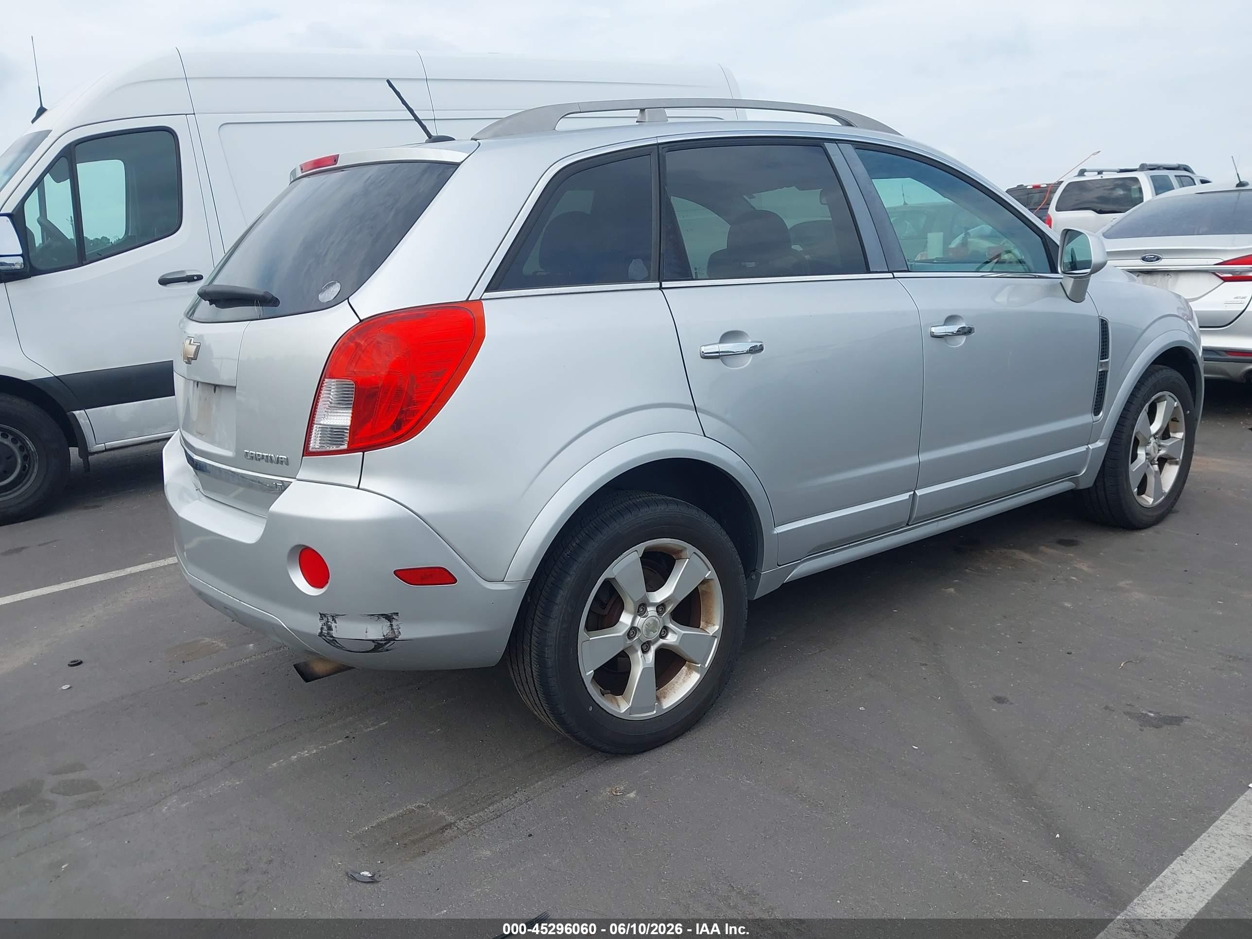2014 Chevrolet Captiva Sport Lt Серебряный vin: 3GNAL3EK7ES627440