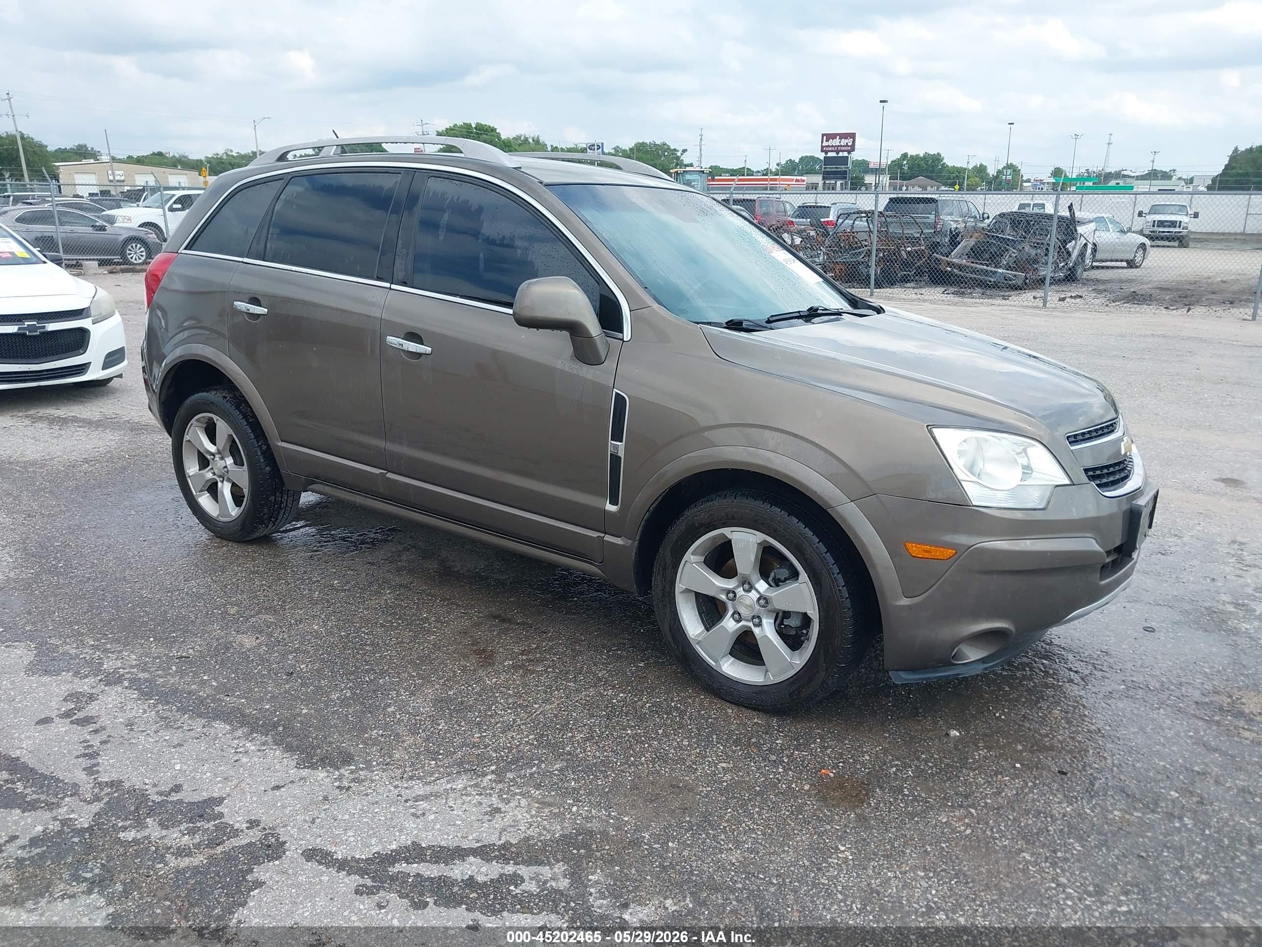 2014 Chevrolet Captiva Sport Lt Brown vin: 3GNAL3EK7ES641970