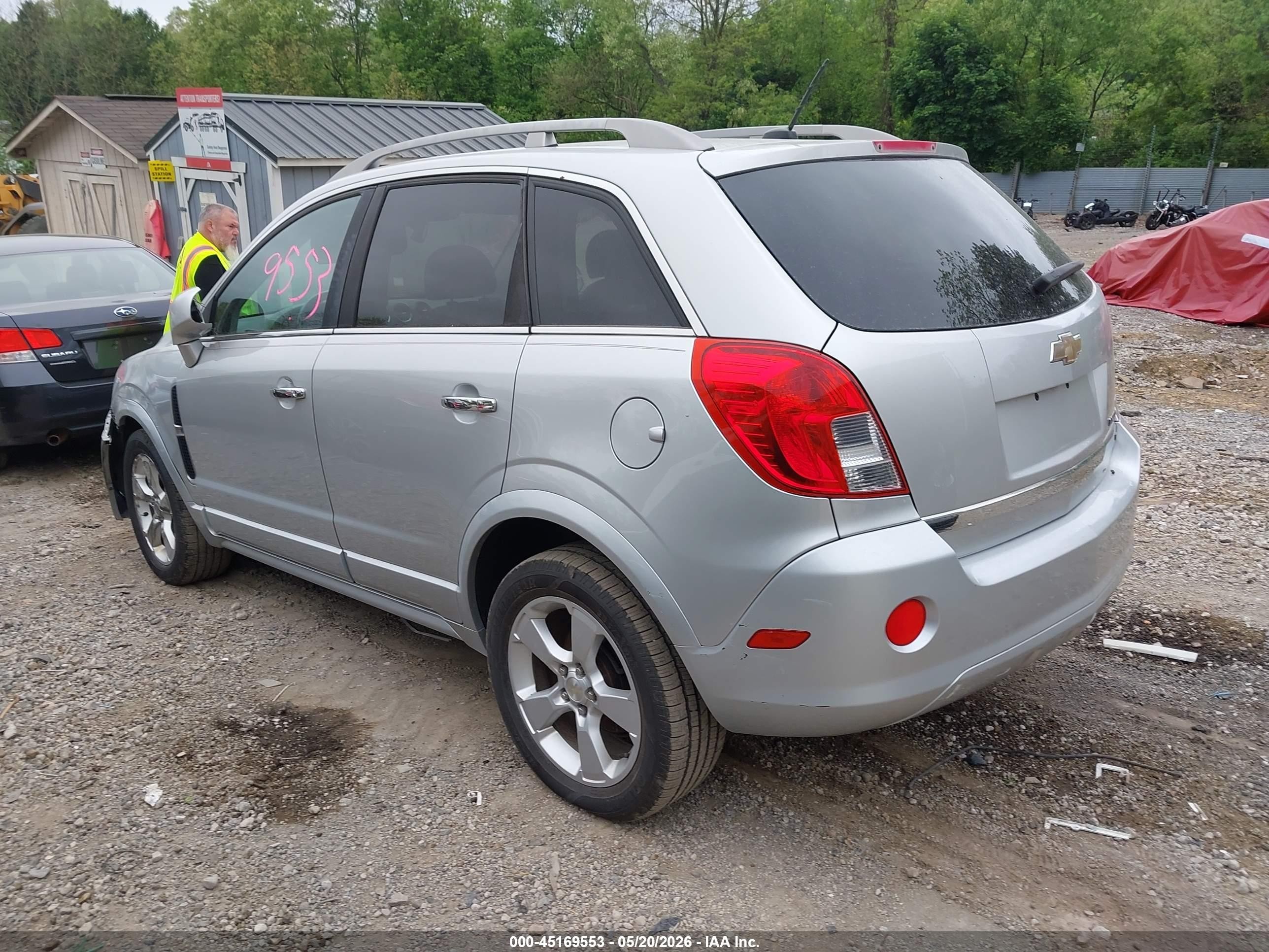2014 Chevrolet Captiva Sport Lt Black vin: 3GNAL3EK7ES662415