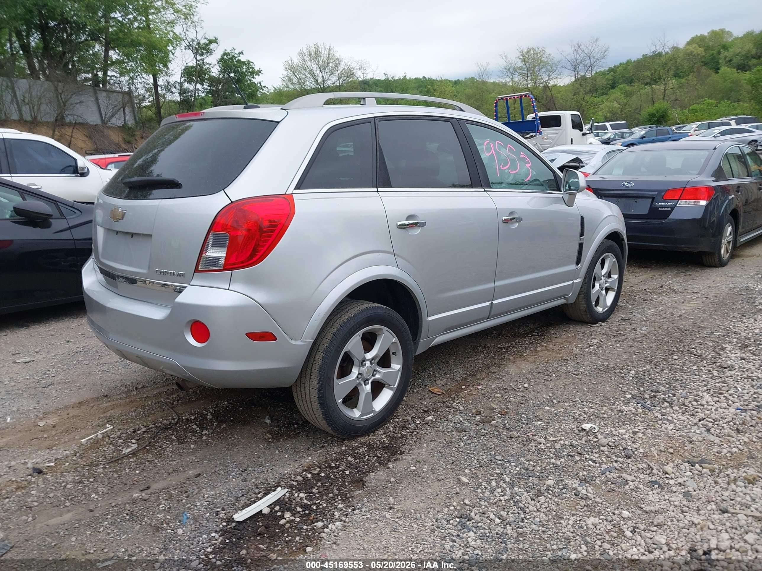2014 Chevrolet Captiva Sport Lt Black vin: 3GNAL3EK7ES662415