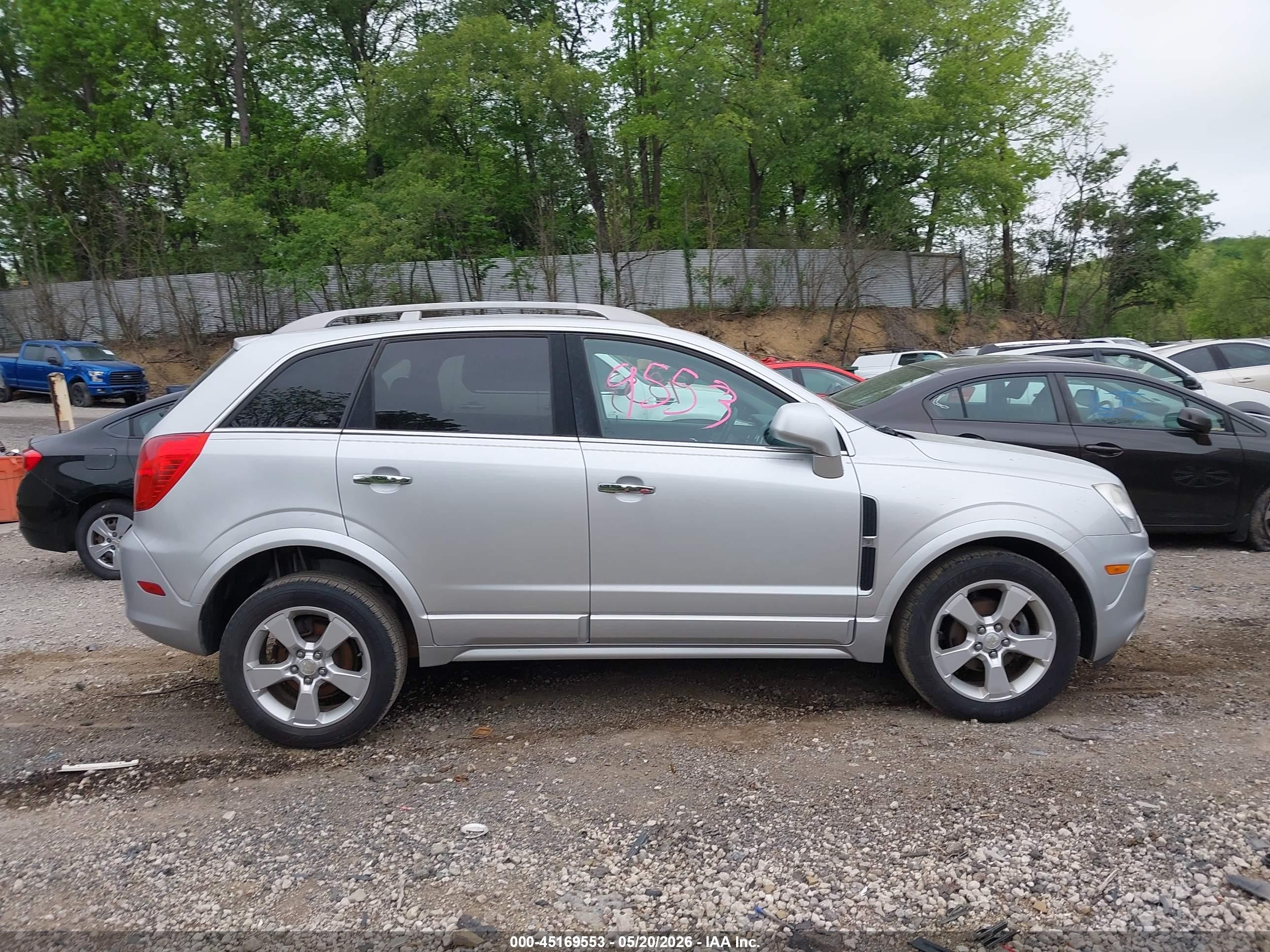 2014 Chevrolet Captiva Sport Lt Black vin: 3GNAL3EK7ES662415