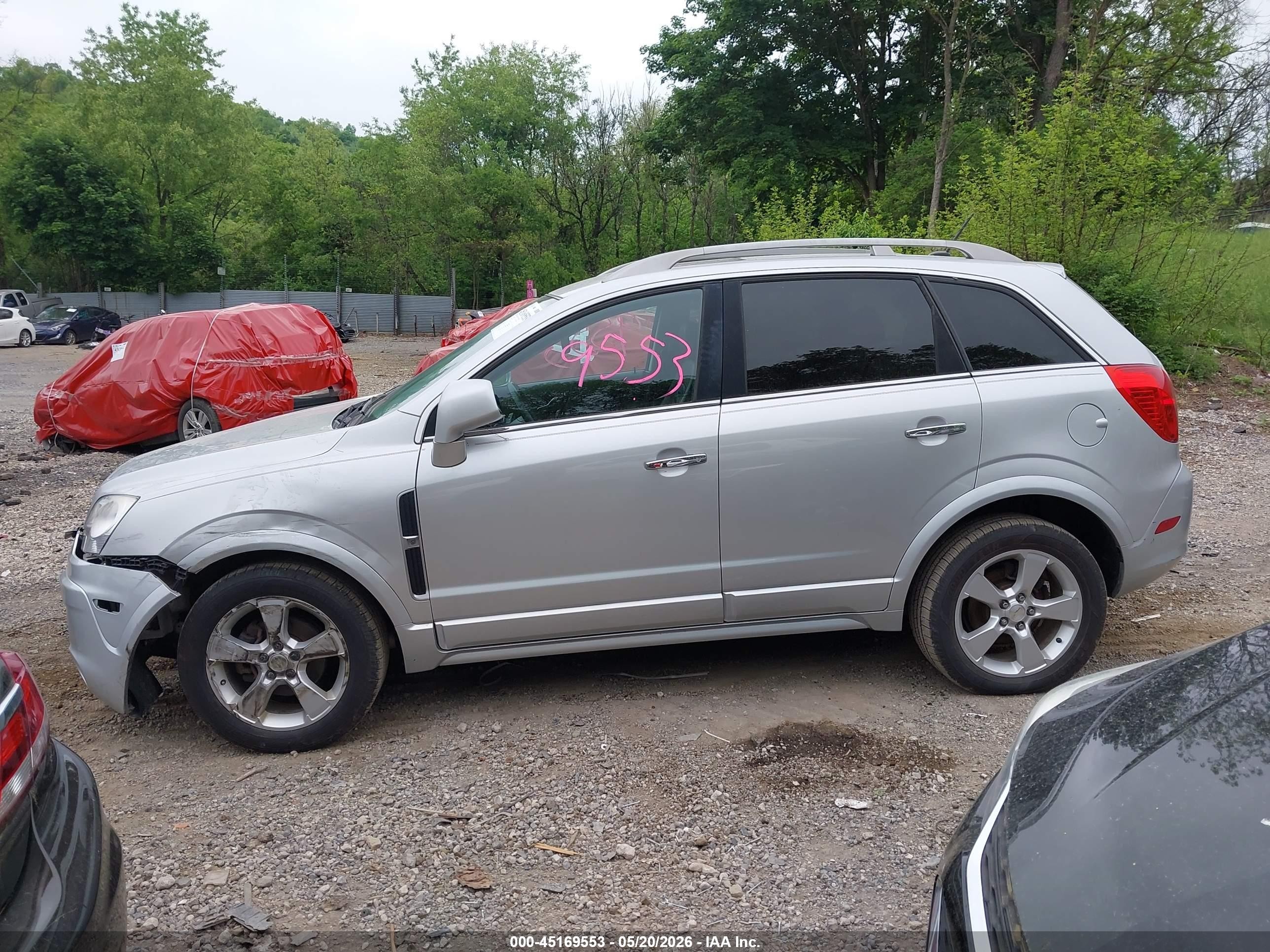 2014 Chevrolet Captiva Sport Lt Black vin: 3GNAL3EK7ES662415